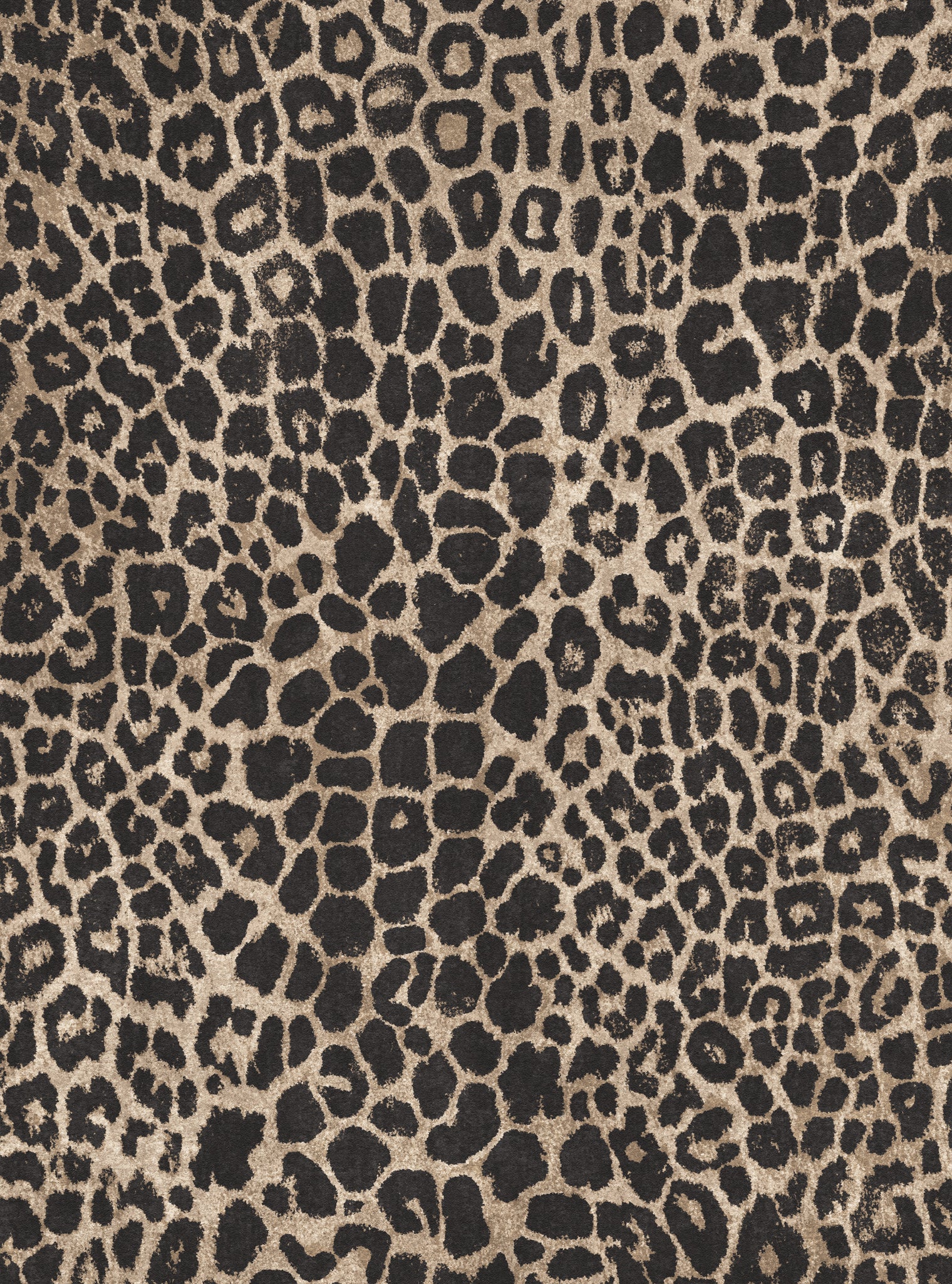 Sawyer Distressed Leopard Vloerkleed