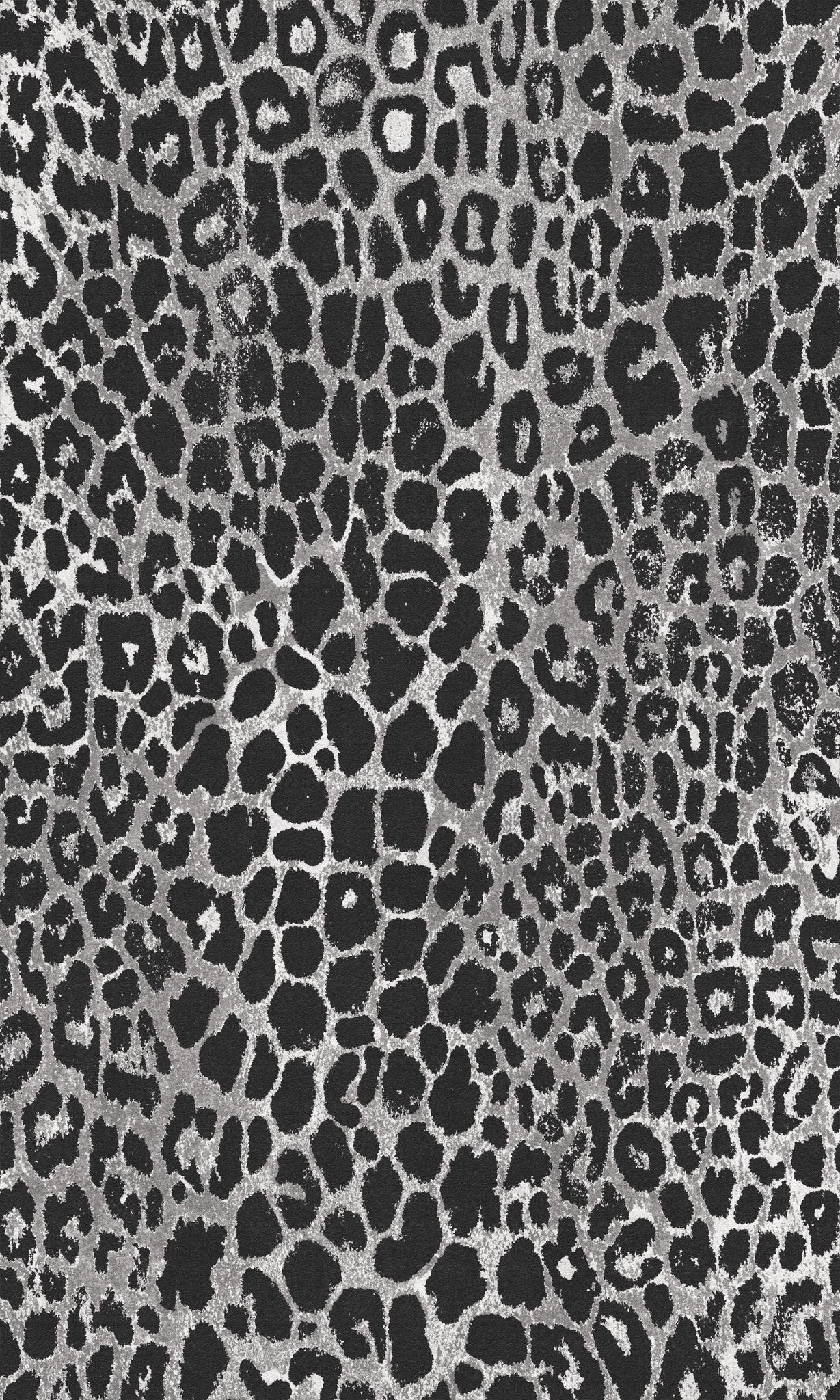 Sawyer Distressed Leopard Vloerkleed