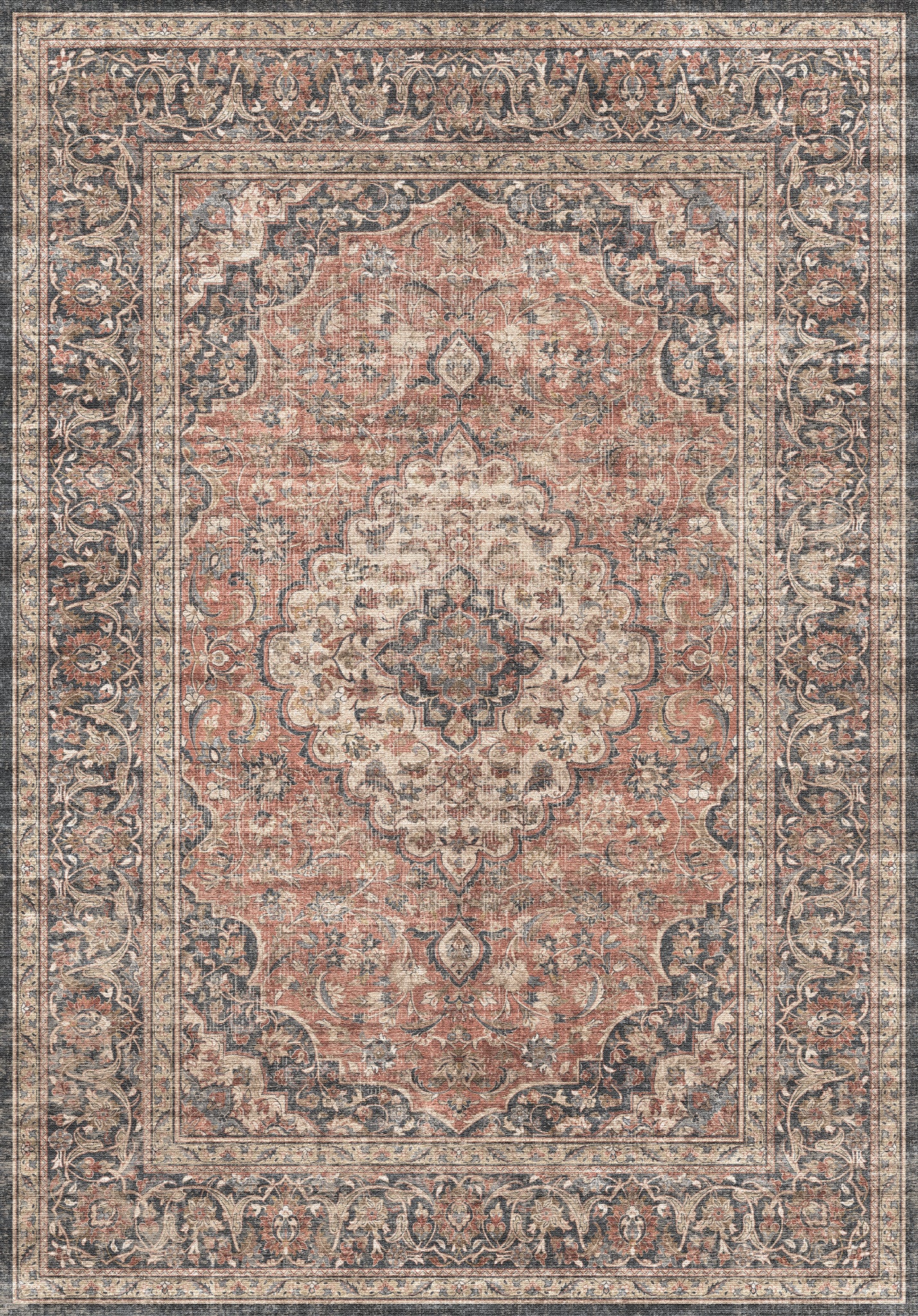 Adel Tapis persan vieilli
