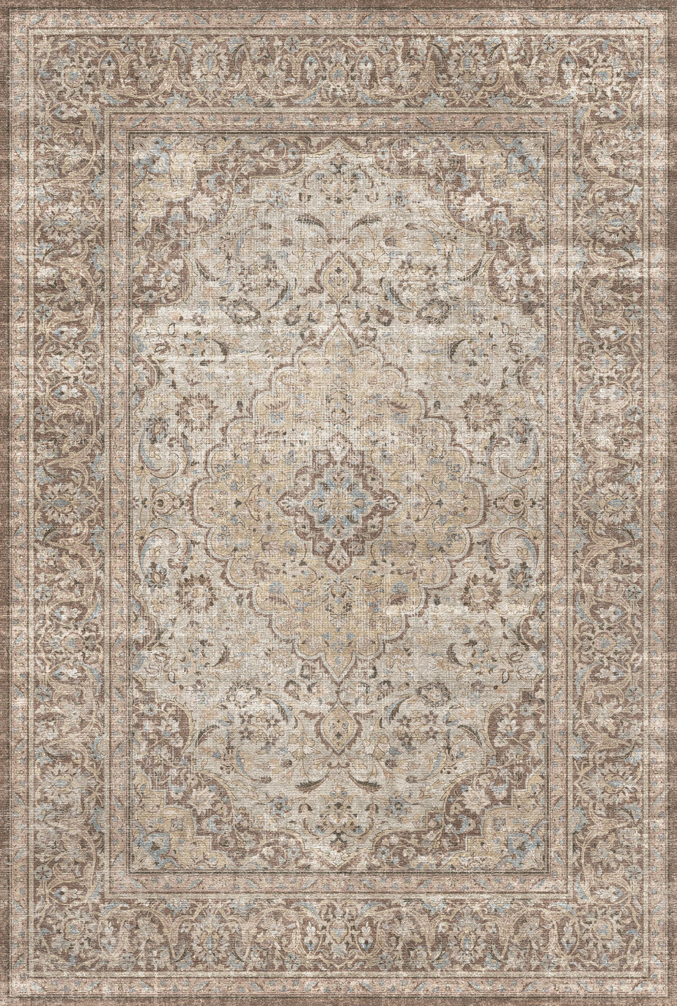 Adel Tapis persan vieilli