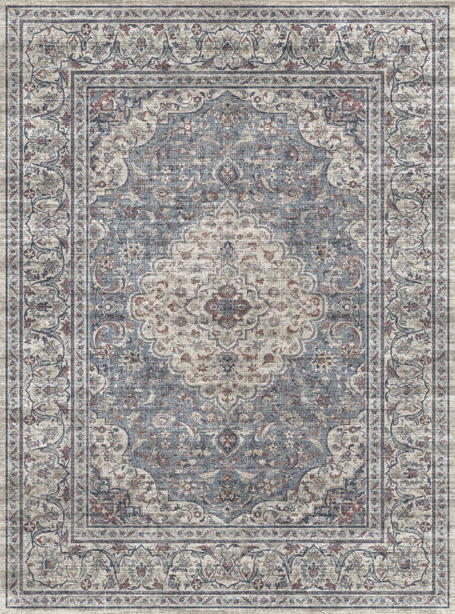 Adel Tapis persan vieilli