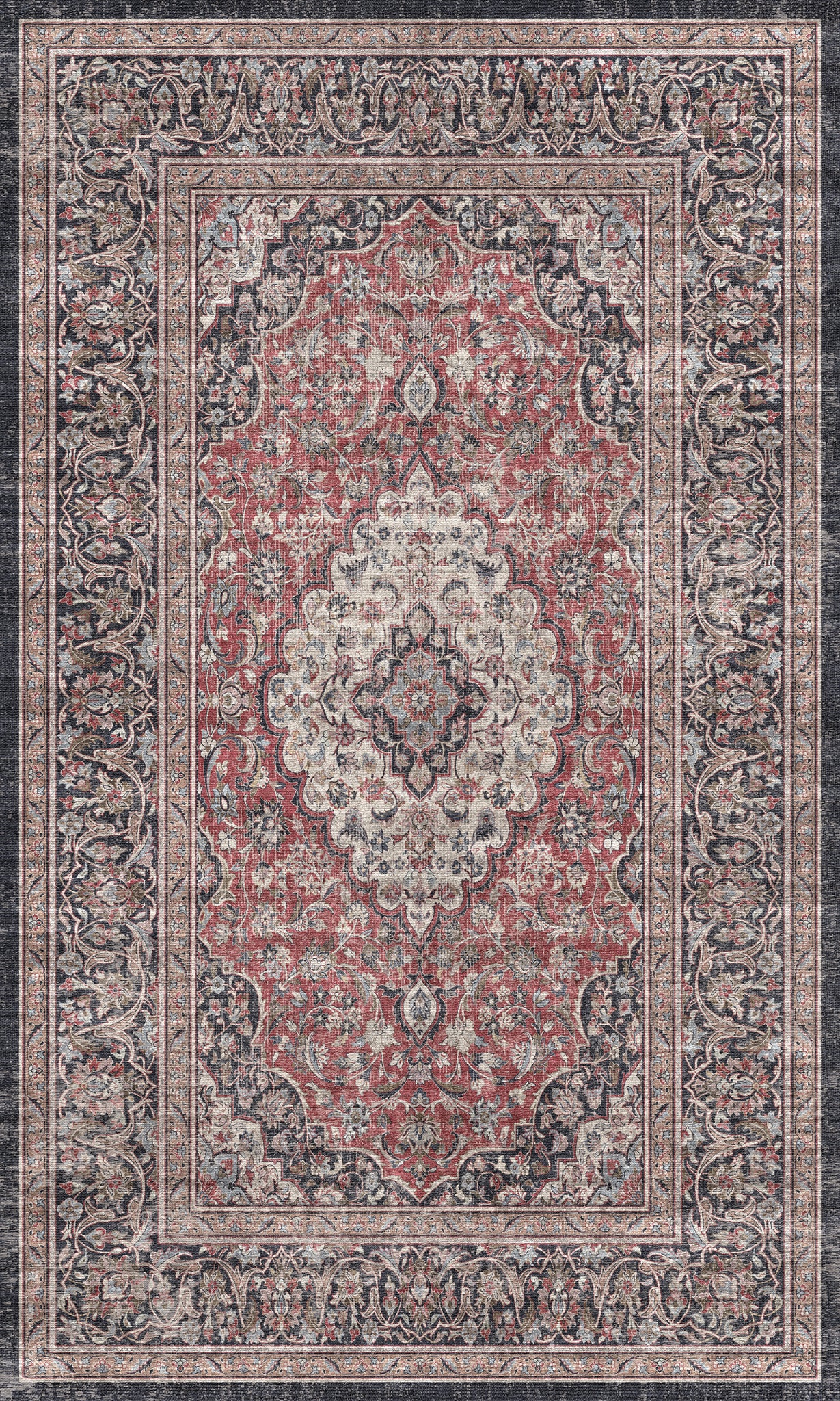 Adel Tapis persan vieilli