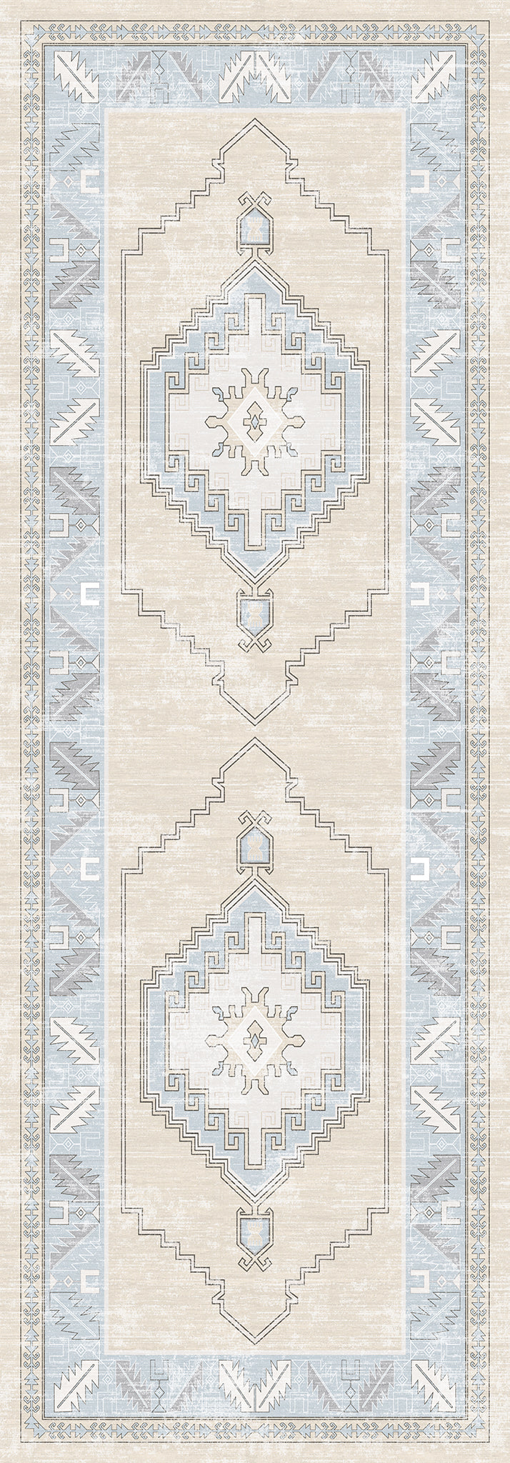 Casia Persian Geometric Accent Rug