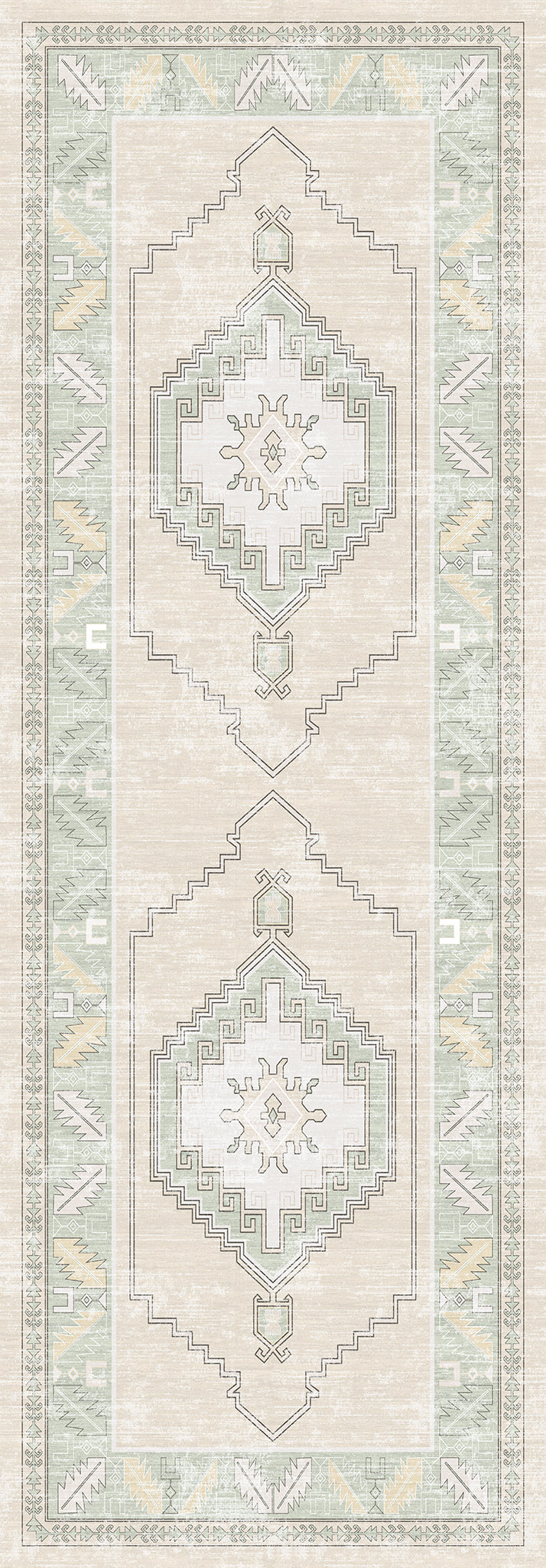 Casia Persian Geometric Accent Rug