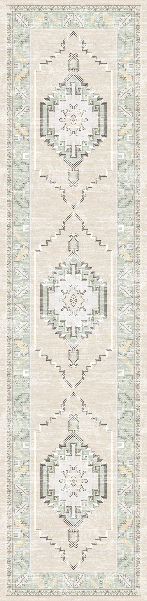 Casia Persian Geometric Accent Rug