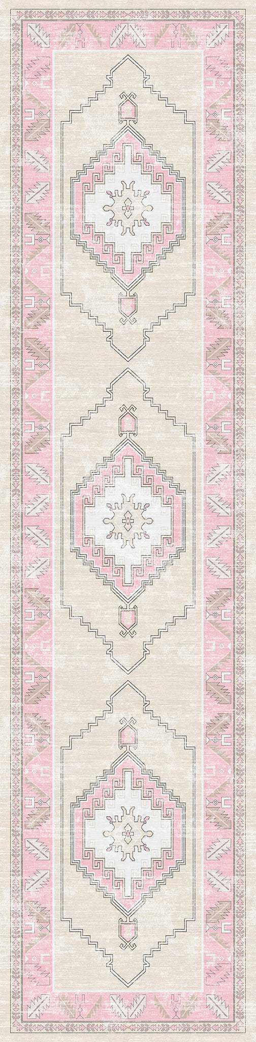 Casia Persian Geometric Accent Rug