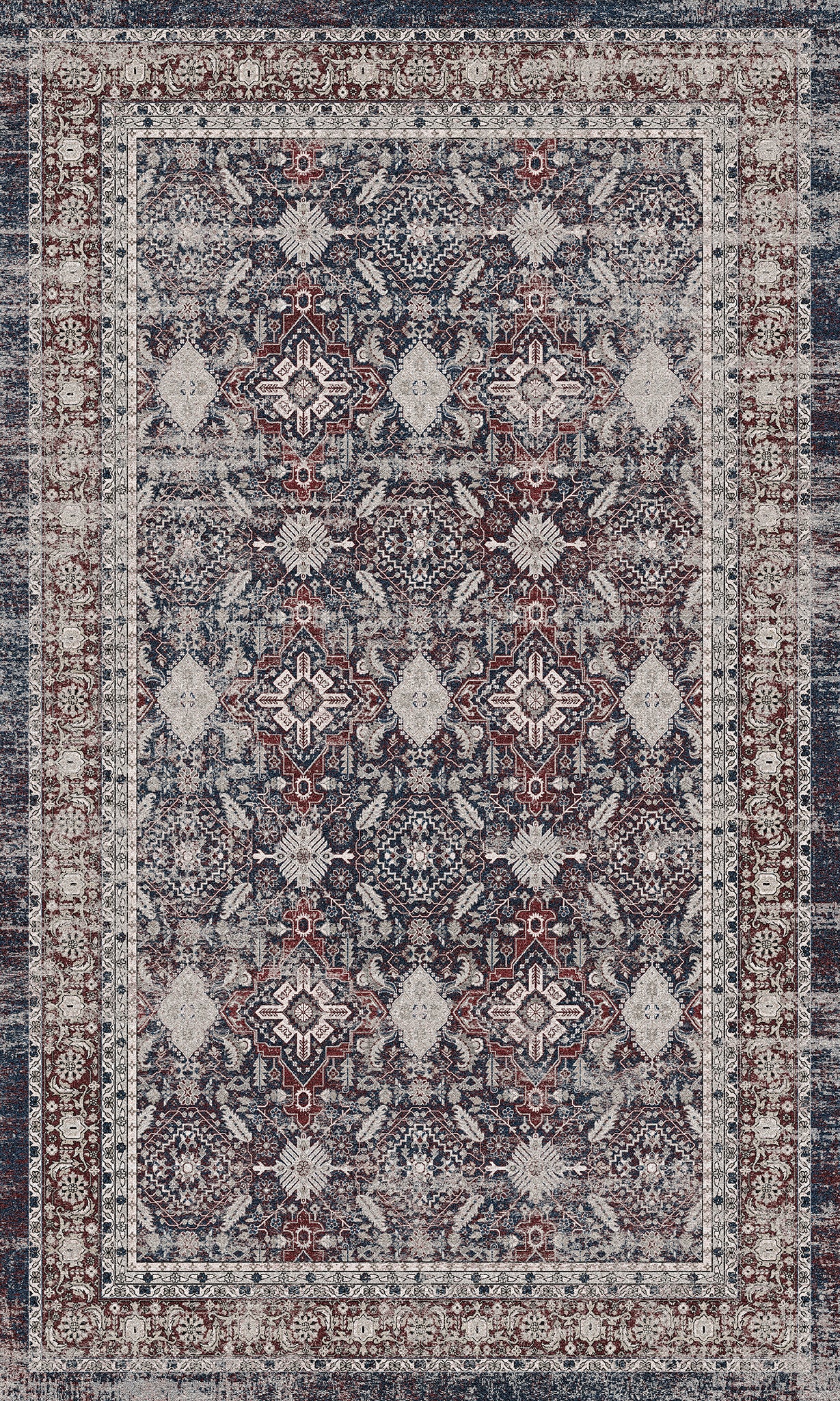 Sera Ornamental Traditional Rug