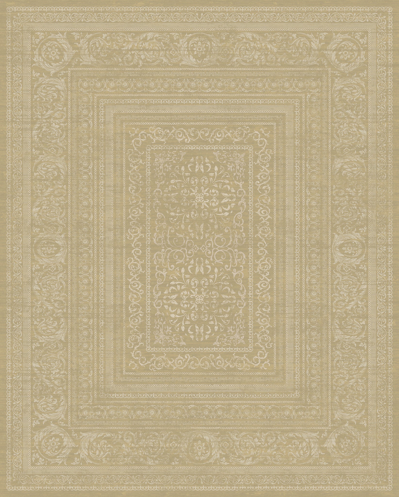 Sophia Tapis à médaillon ornemental