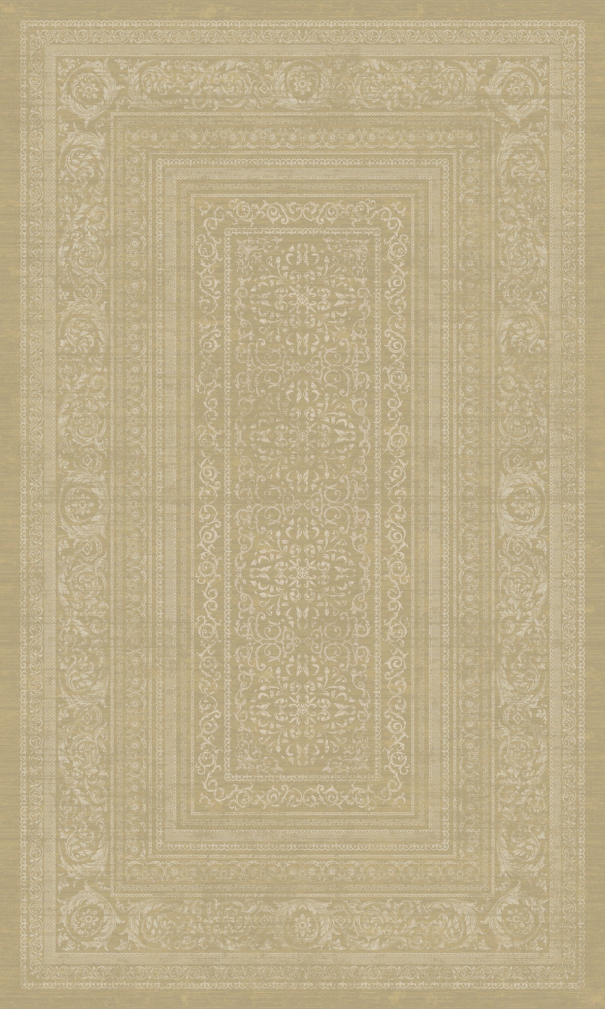 Sophia Tapis à médaillon ornemental