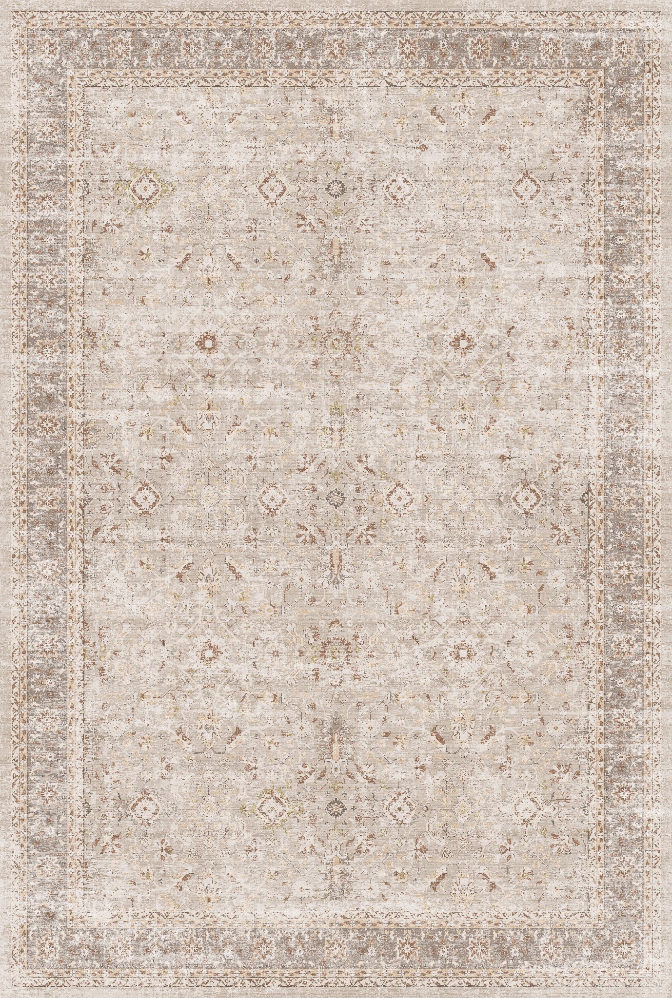 Beatrice Vintage Ornamental Rug