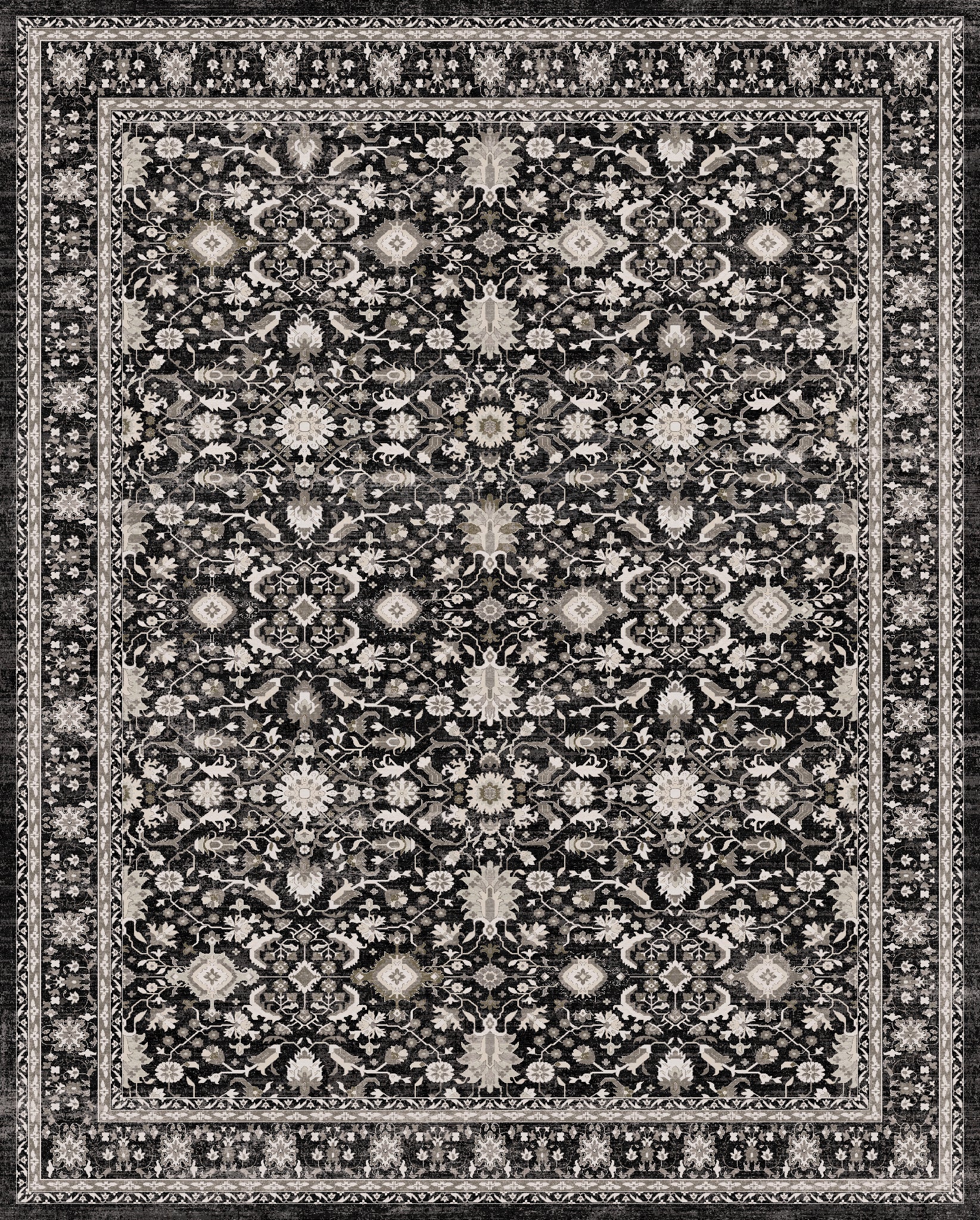 Beatrice Vintage Ornamental Rug