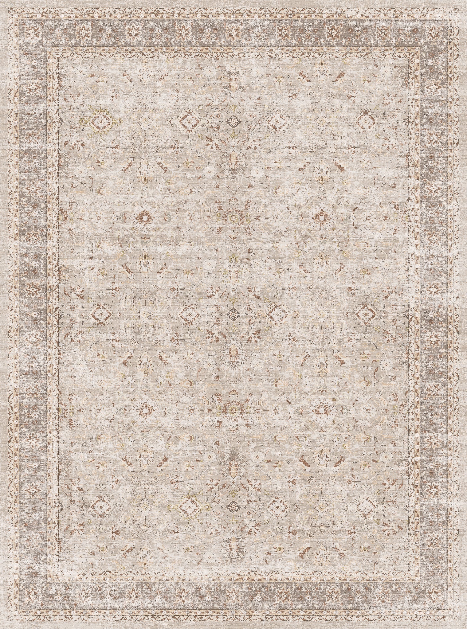 Beatrice Vintage Ornamental Rug