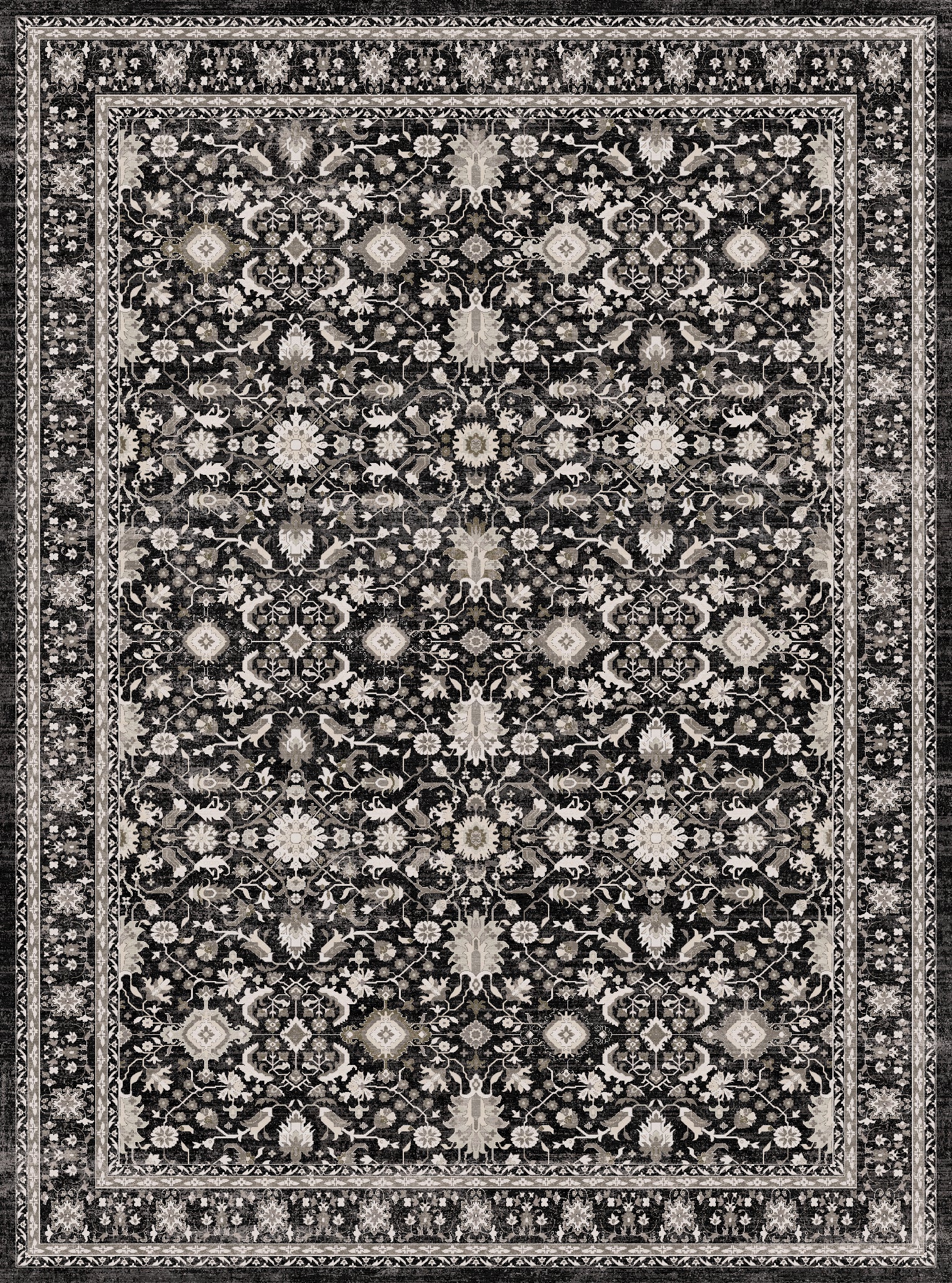 Beatrice Vintage Ornamental Rug