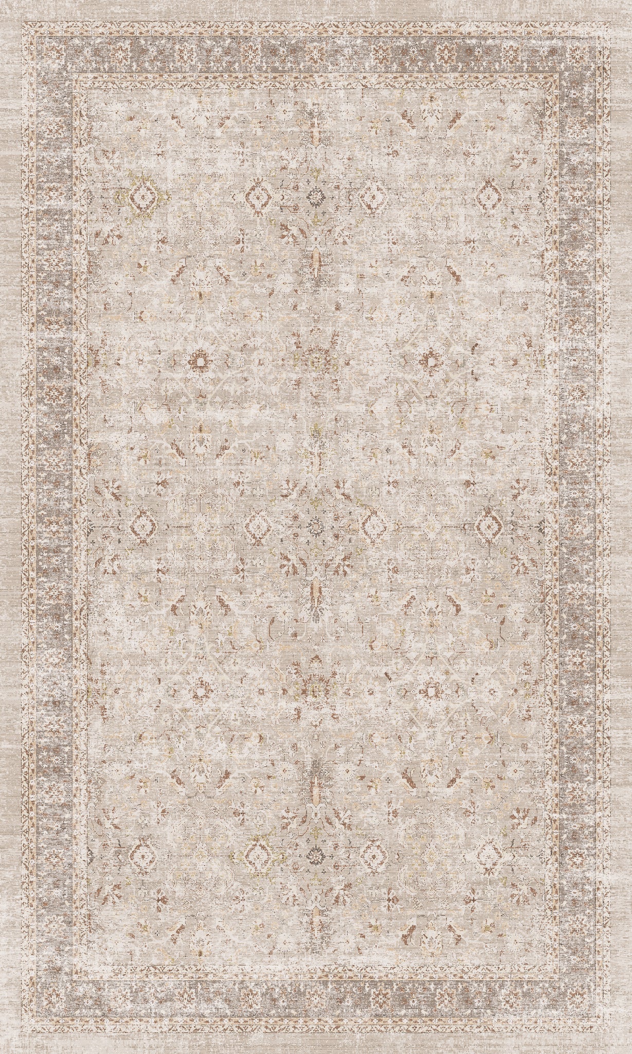 Beatrice Vintage Ornamental Rug