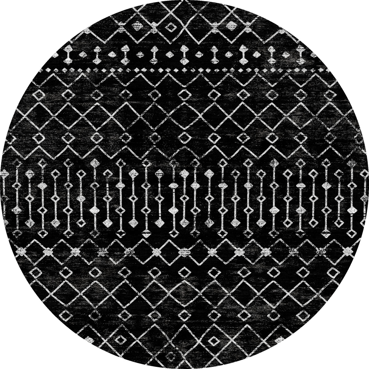 Dixie Modern Geometric Tribal Rug