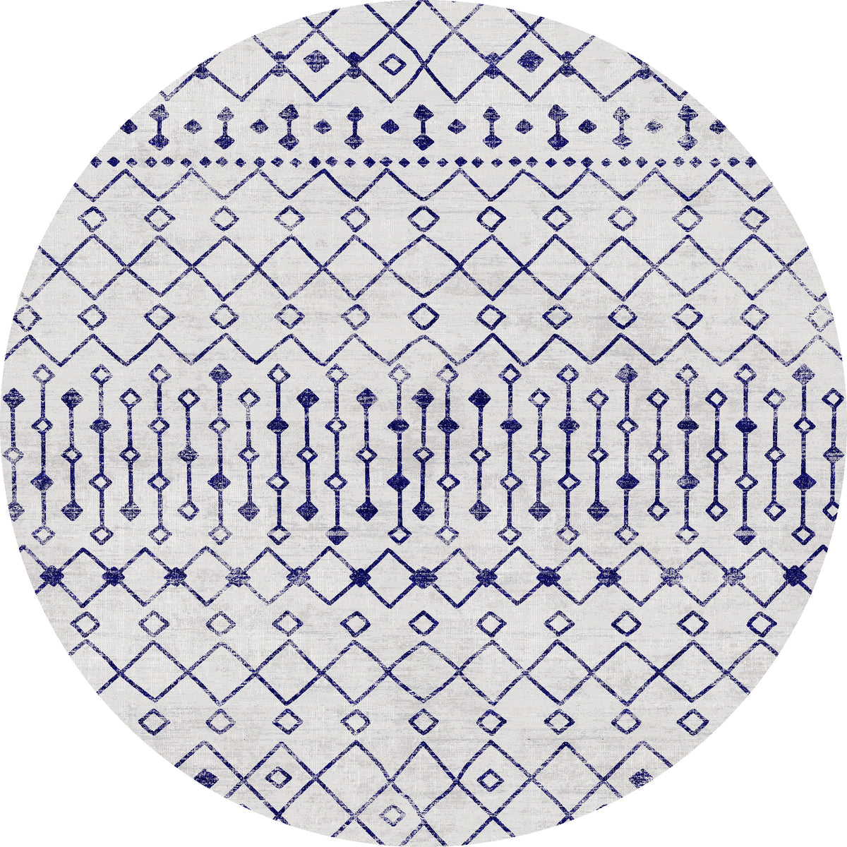 Dixie Modern Geometric Tribal Rug