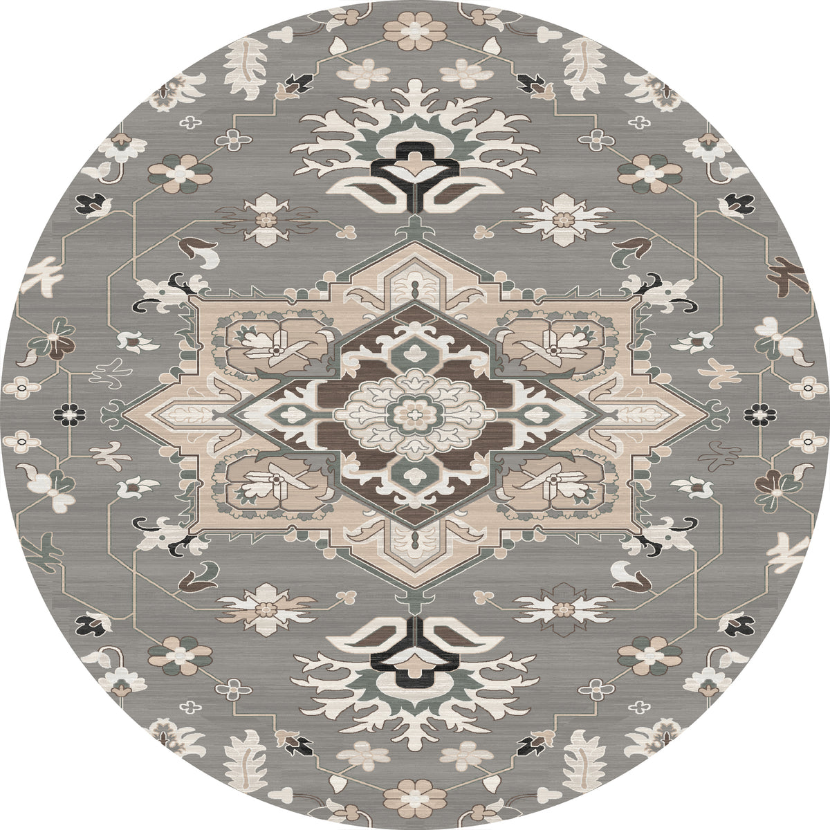 Lena Ornamentaler Floral Design Teppich