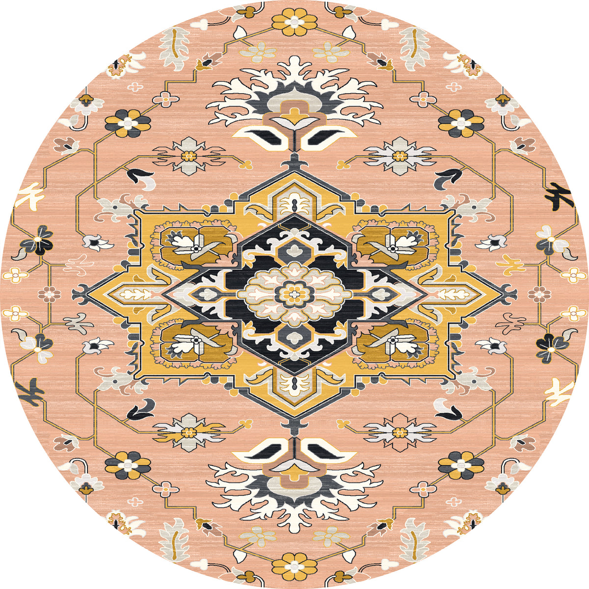 Lena Ornamentaler Floral Design Teppich