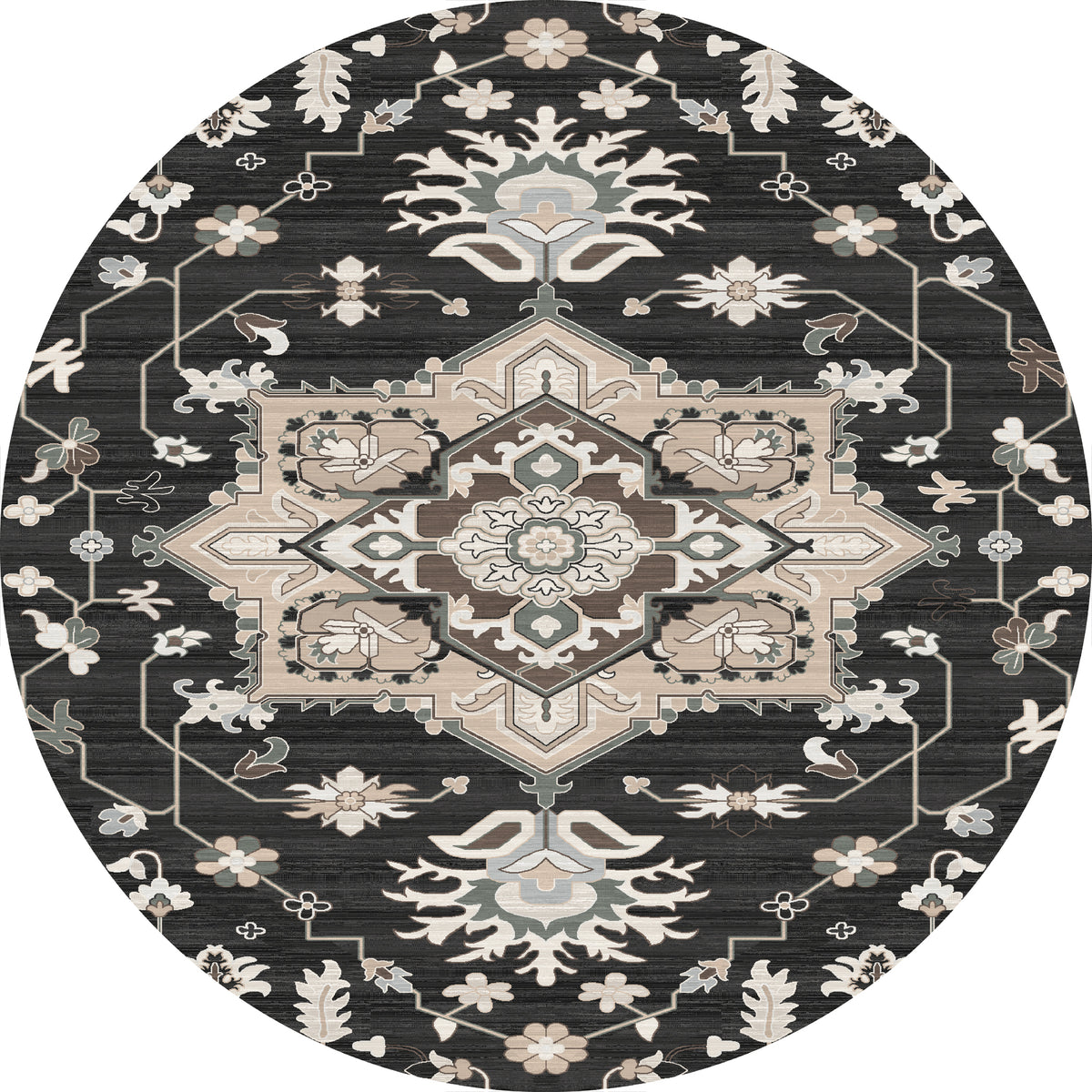 Lena Ornamentaler Floral Design Teppich