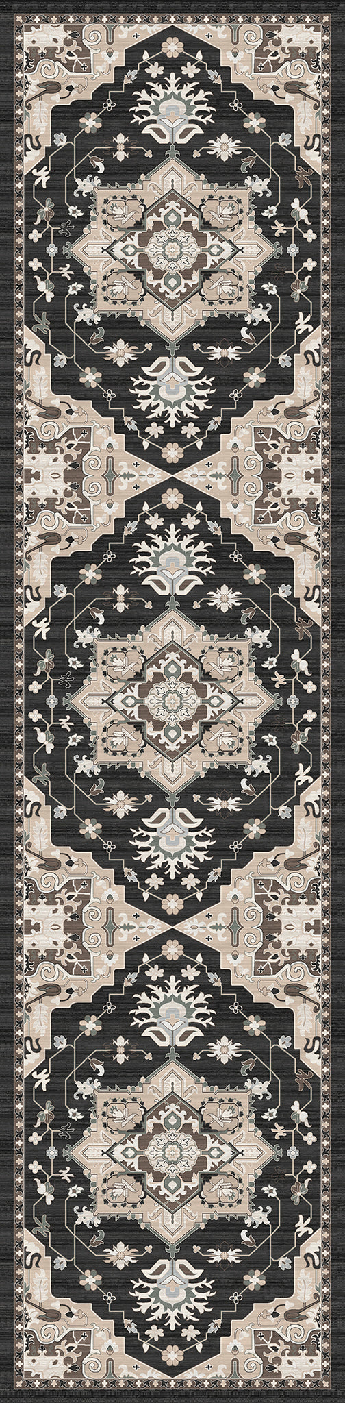 Lena Ornamental Floral Design Rug