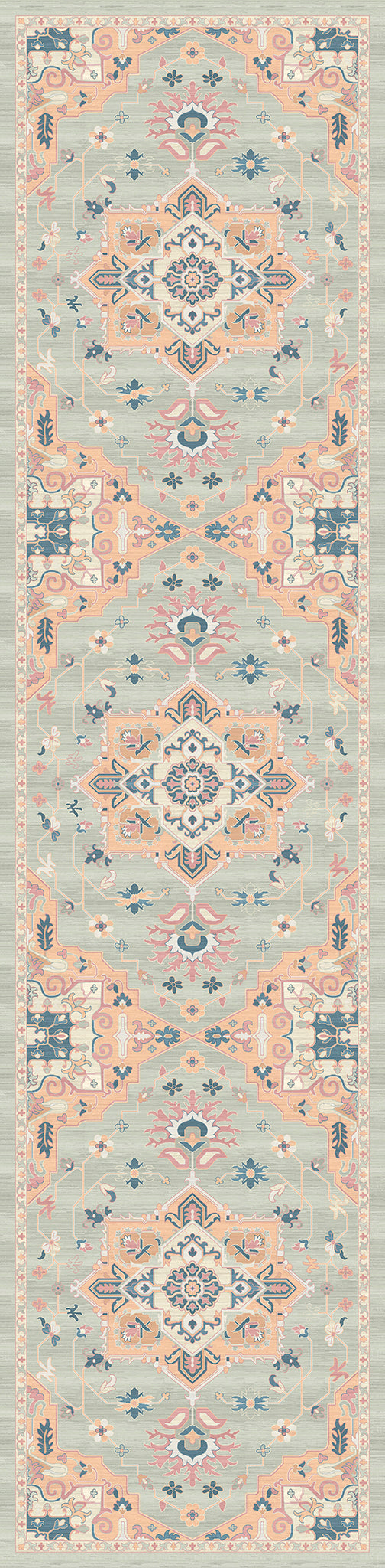 Lena Ornamental Floral Design Rug