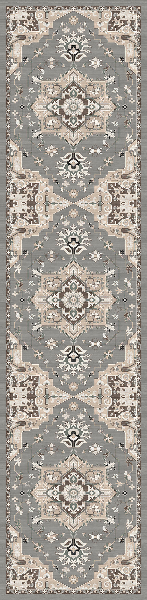 Lena Ornamental Floral Design Rug