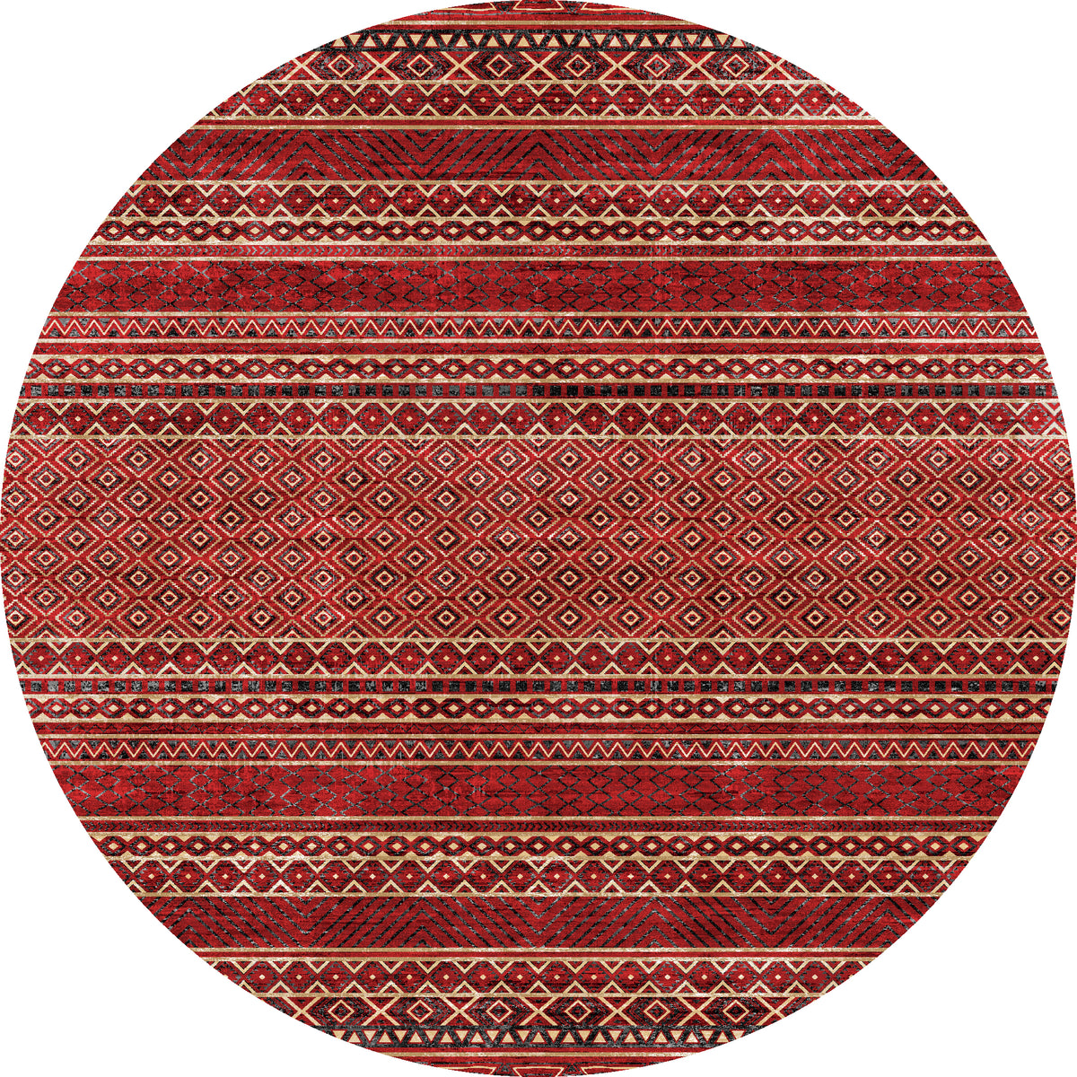 Indigo Tapete tribal moderno