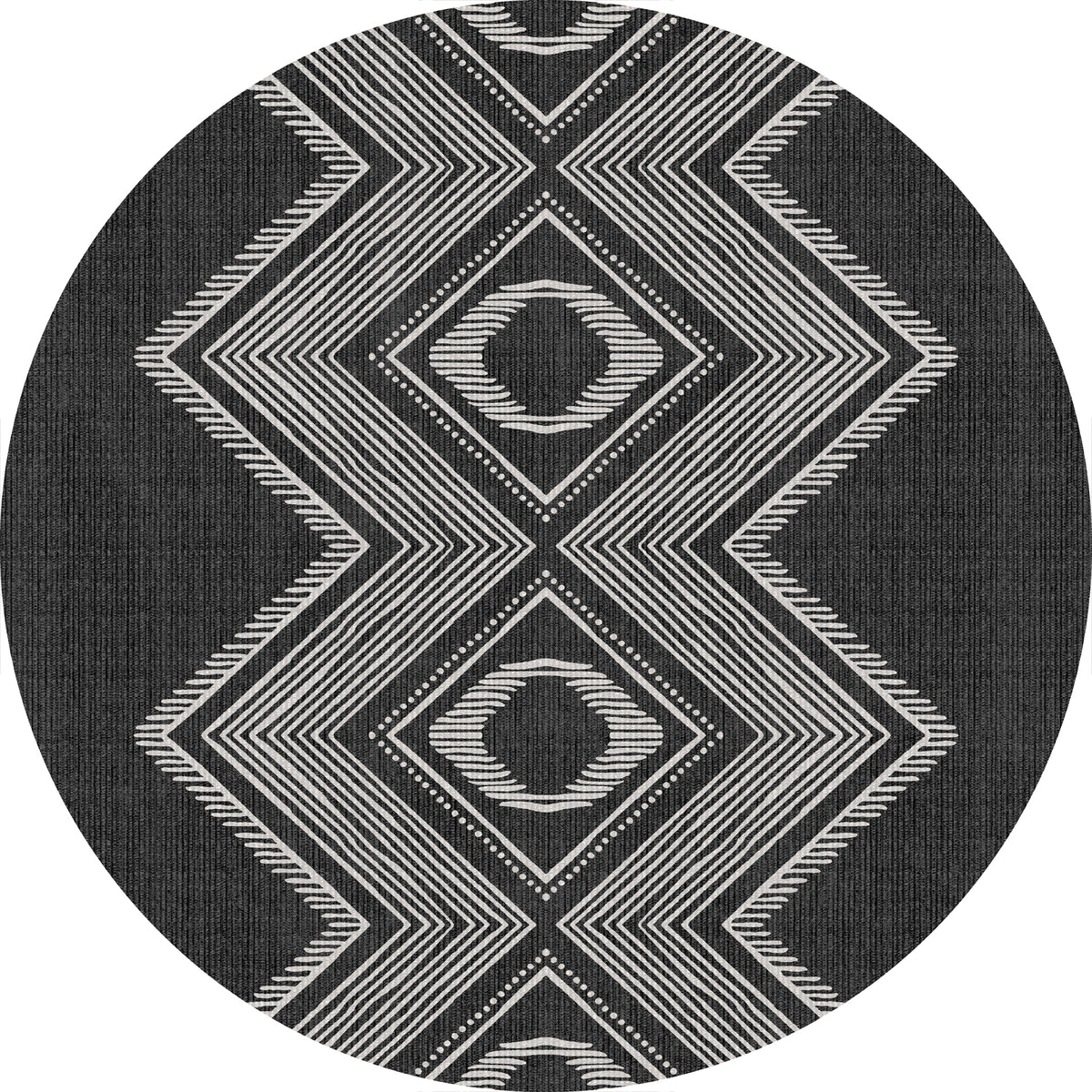 Ollie Geometrisch Diamant Vloerkleed