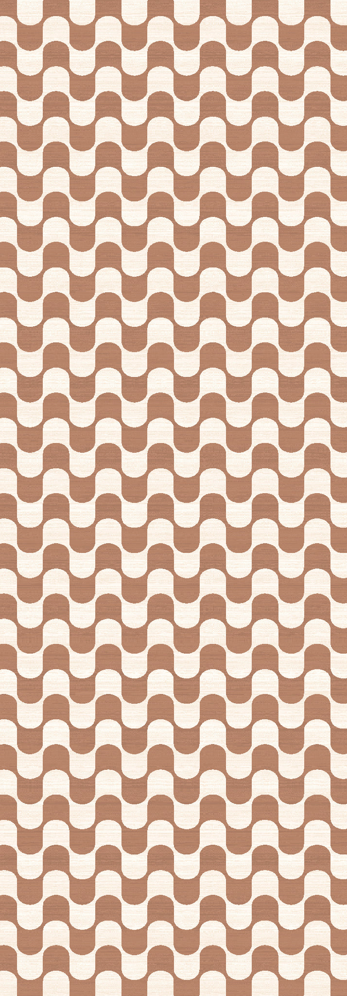 Pixie Alfombra geométrica ondulada