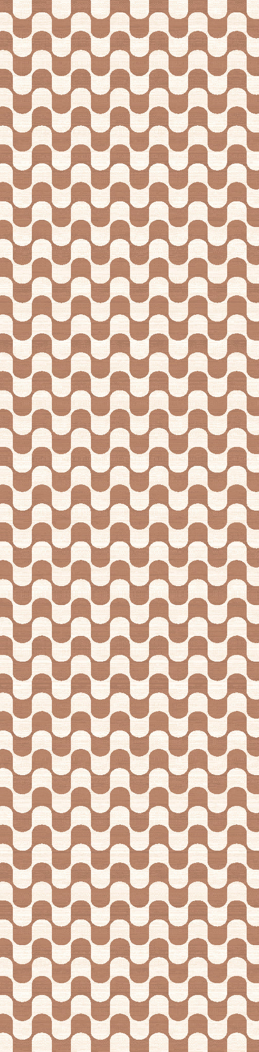Pixie Alfombra geométrica ondulada