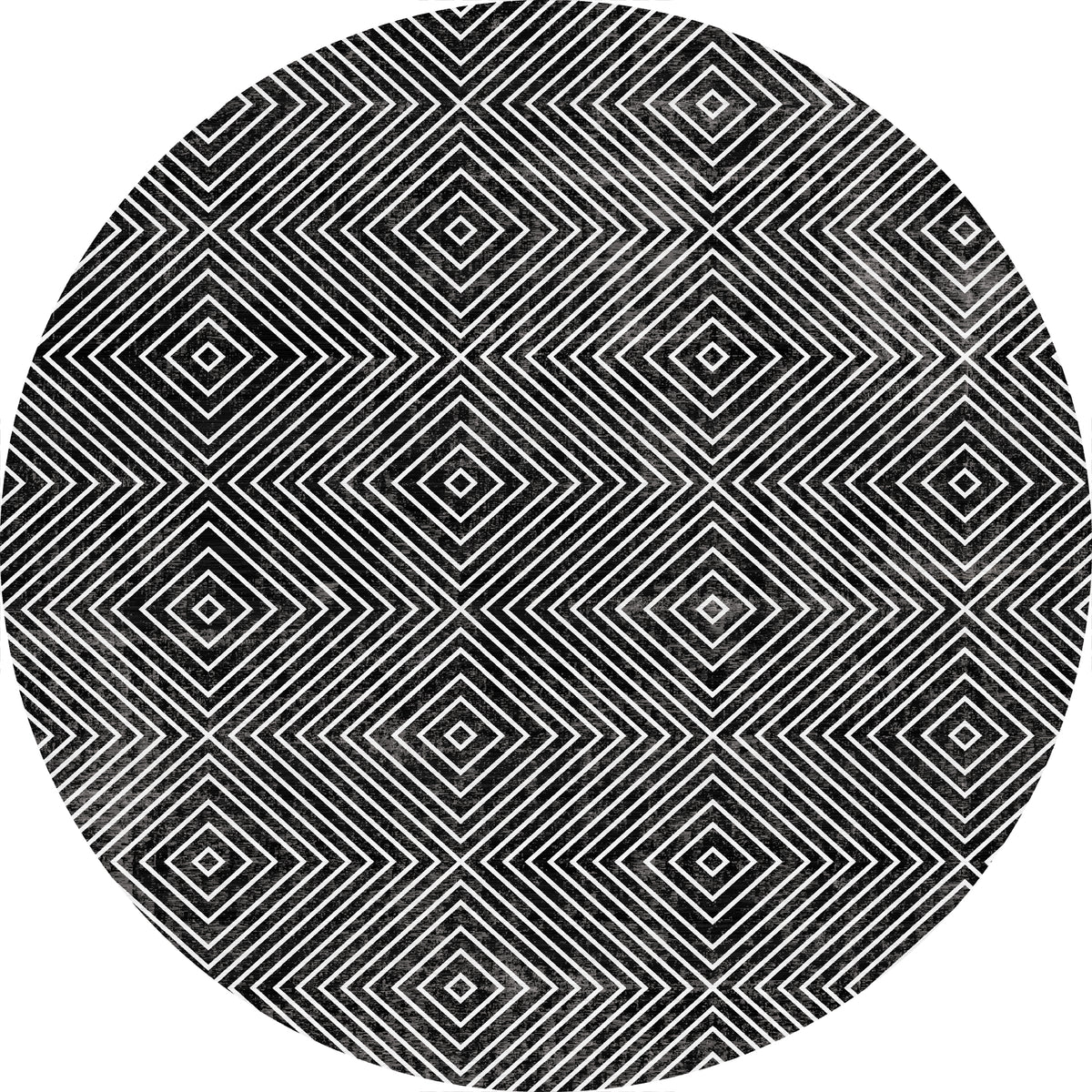Blaze Geometric Diamond Rug