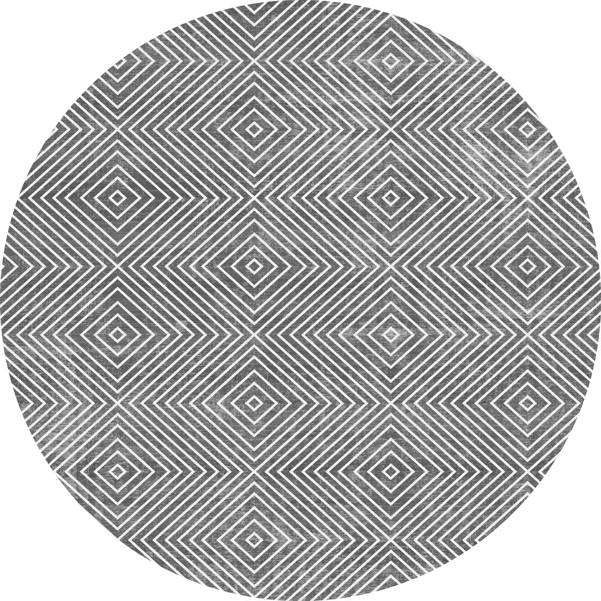 Blaze Geometric Diamond Rug