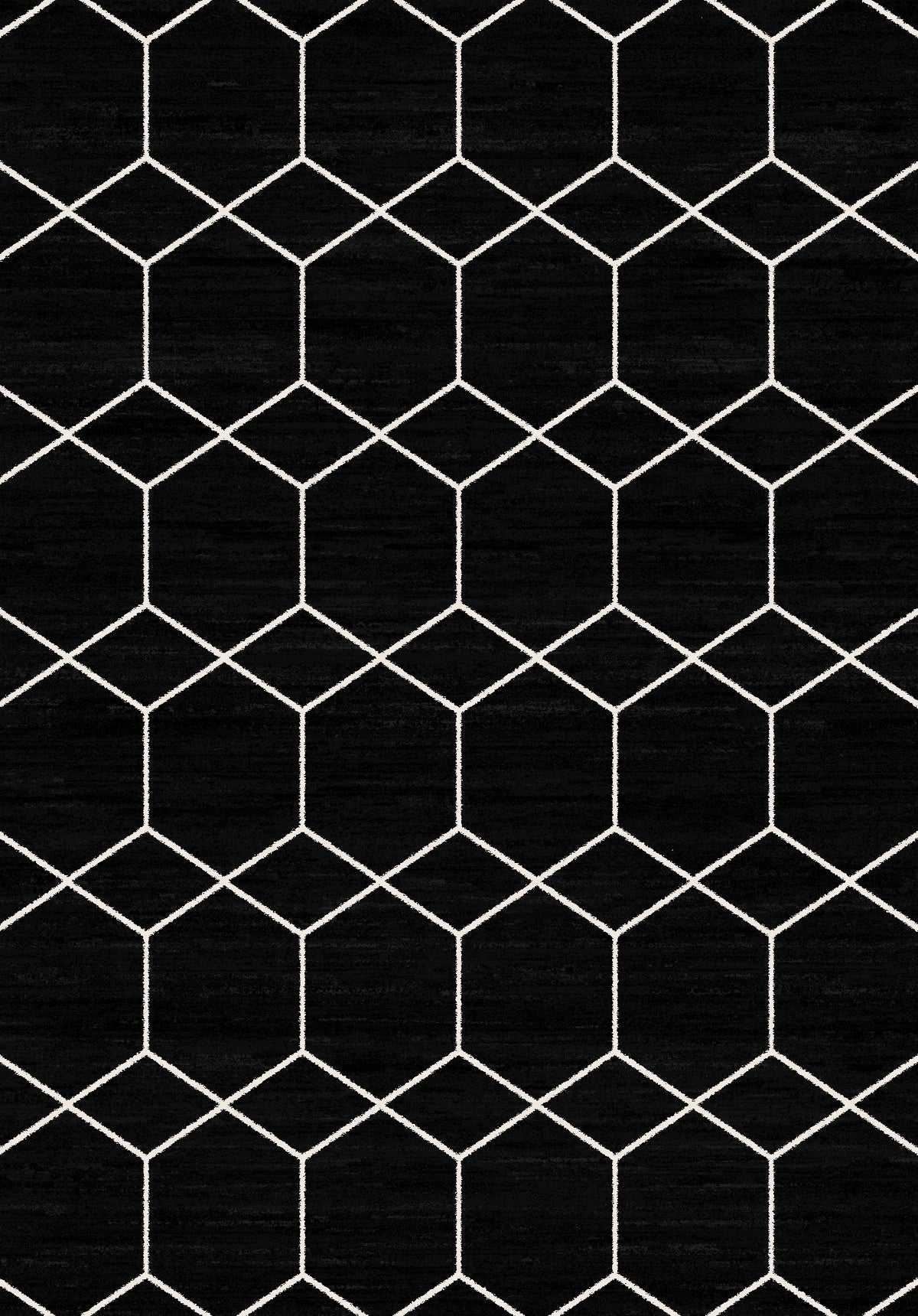 Easton Hexagonal Pattern Rug