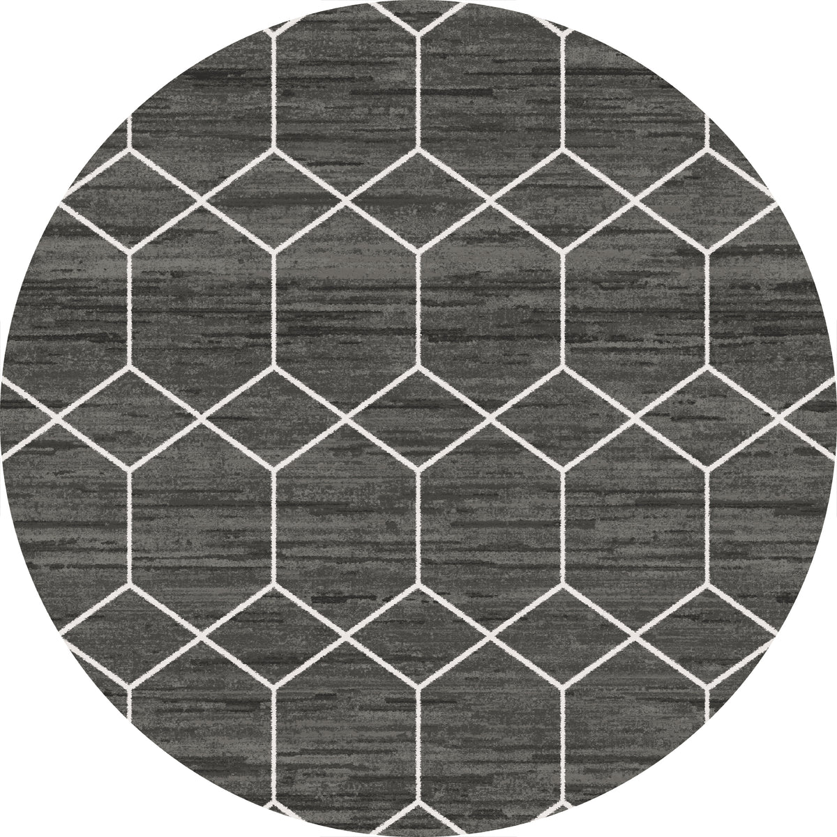 Easton Tapete de padrão hexagonal