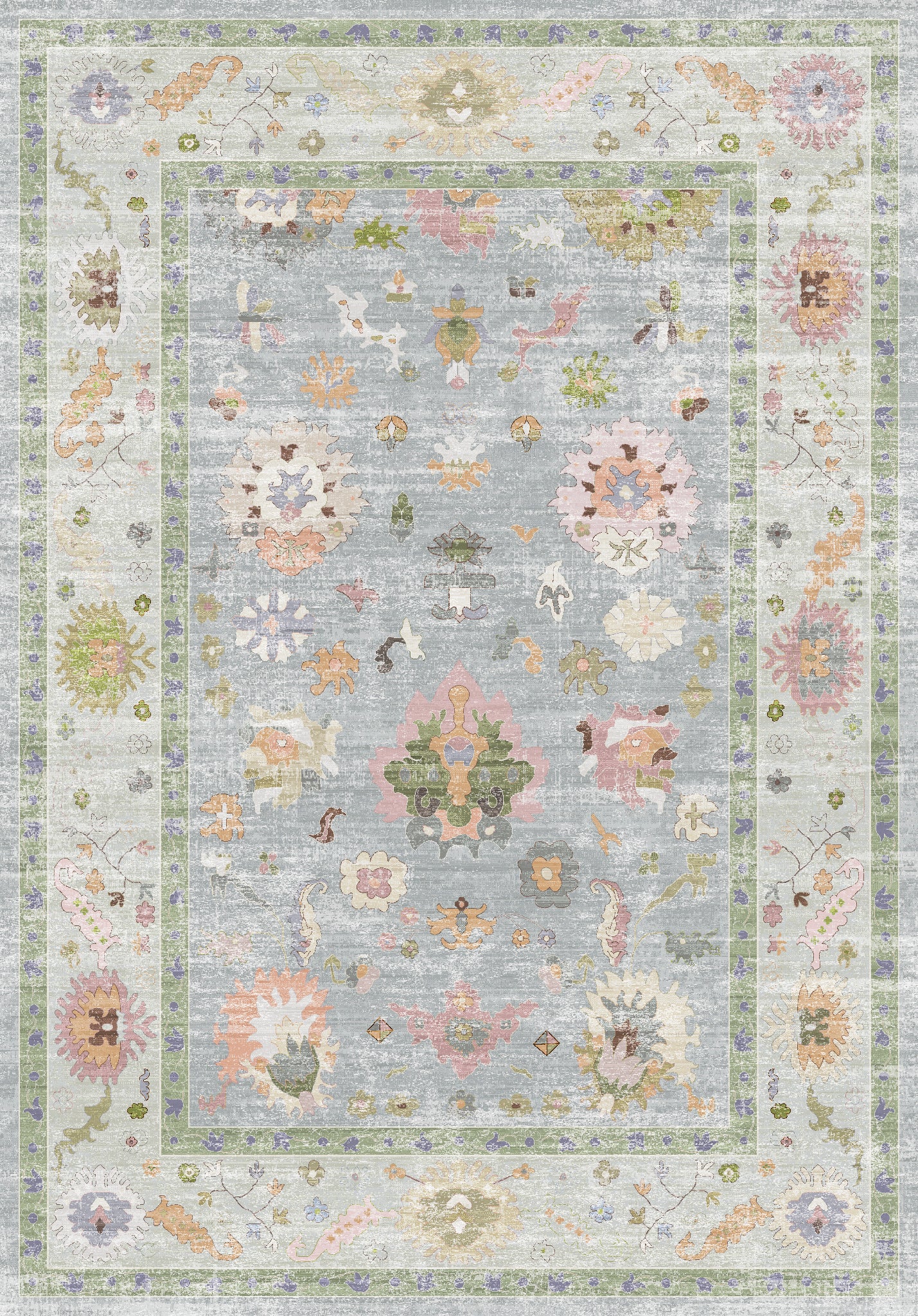 Vivienne Tapis à motifs floraux