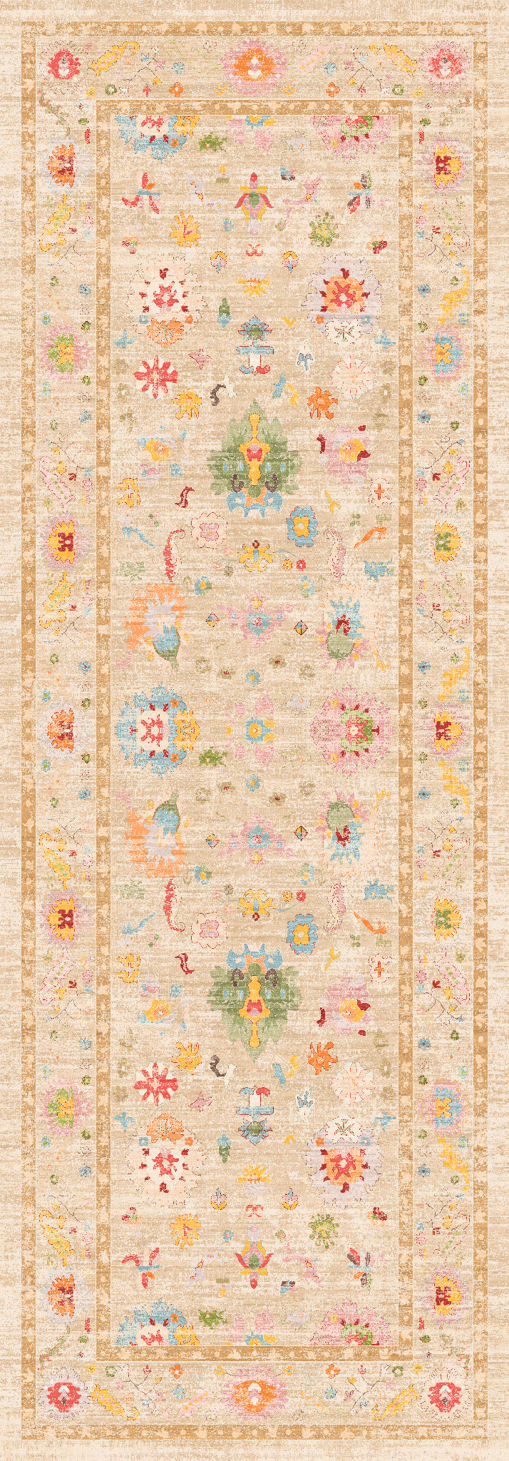 Vivienne Tapis à motifs floraux