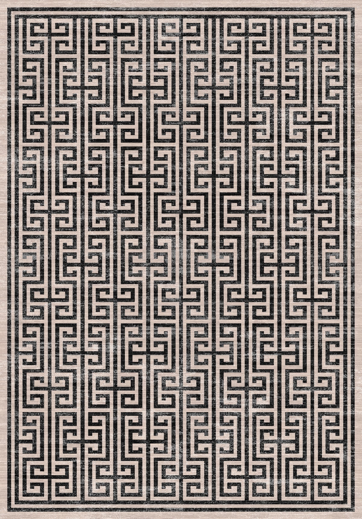 Enzo Modern Greek Key Rug