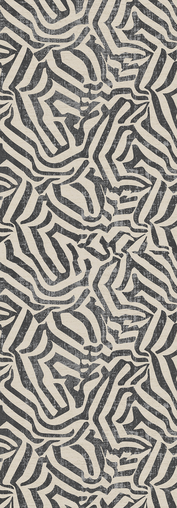 Zira Zebra Pattern Design Rug