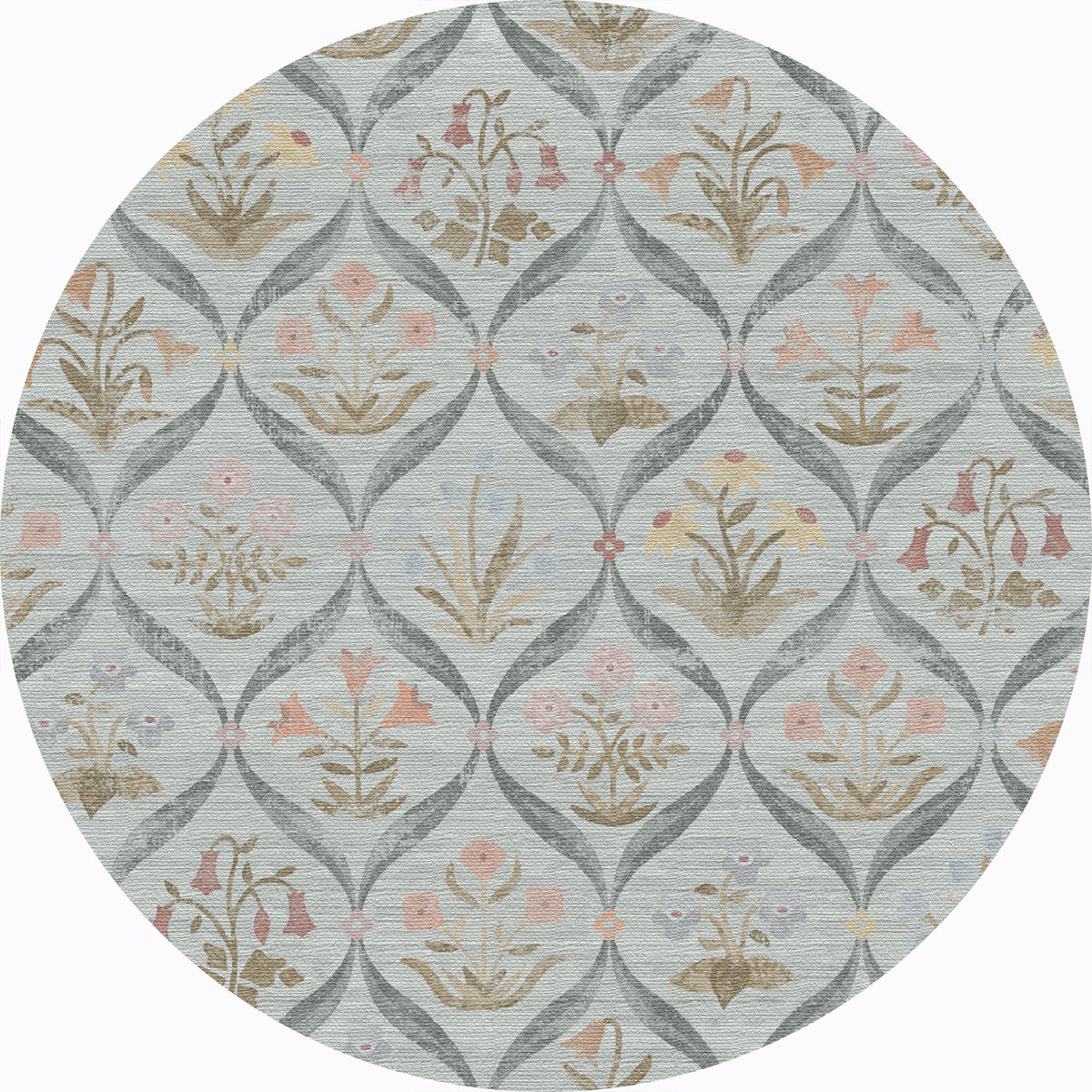 Claire Vintage-Blumenteppich