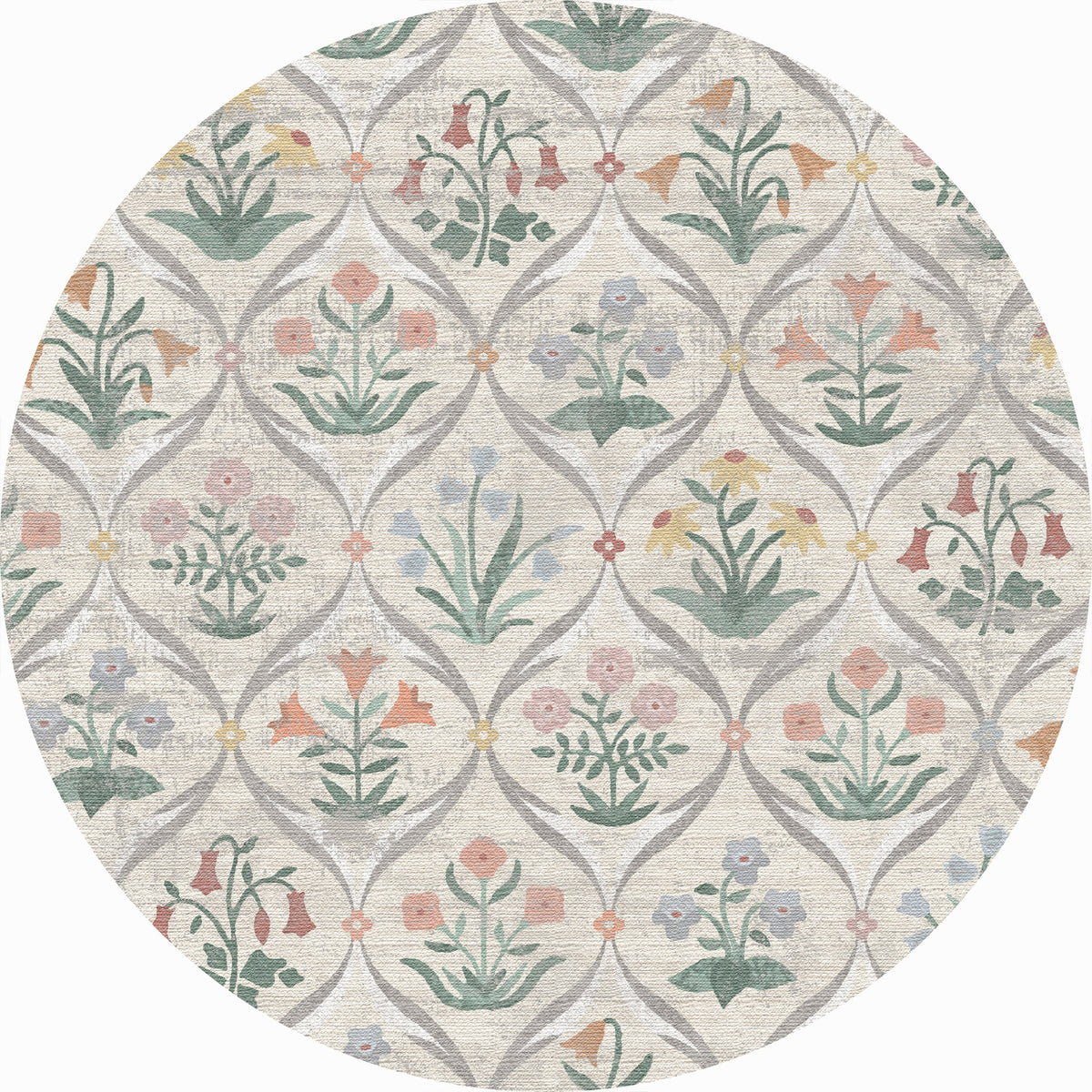 Claire Vintage-Blumenteppich