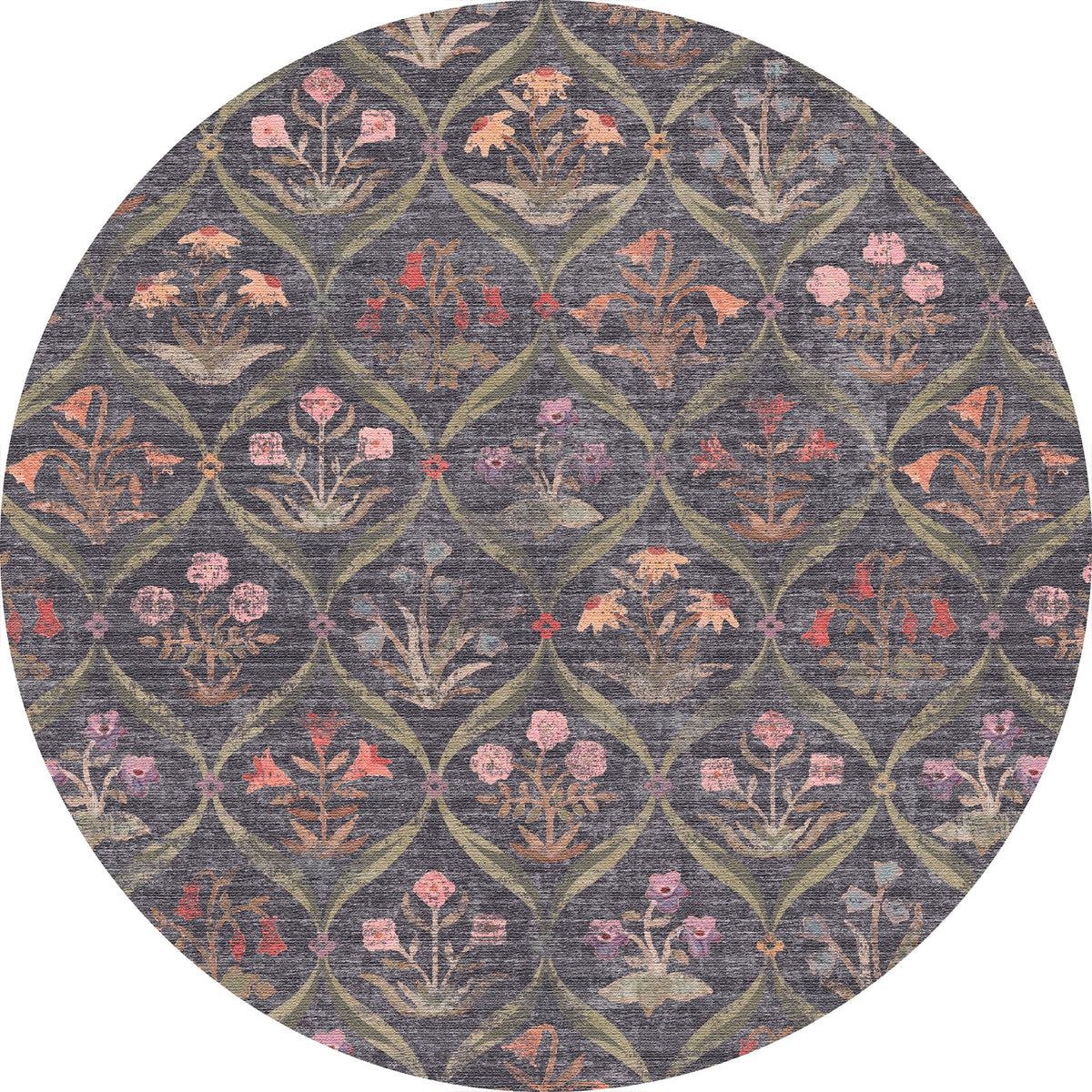Claire Vintage-Blumenteppich