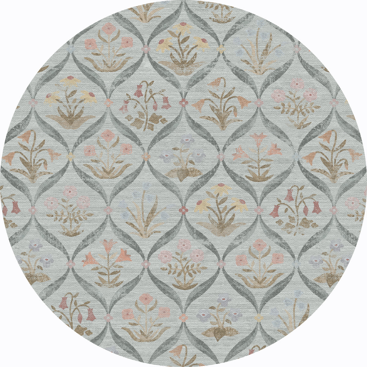 Claire Vintage-Blumenteppich