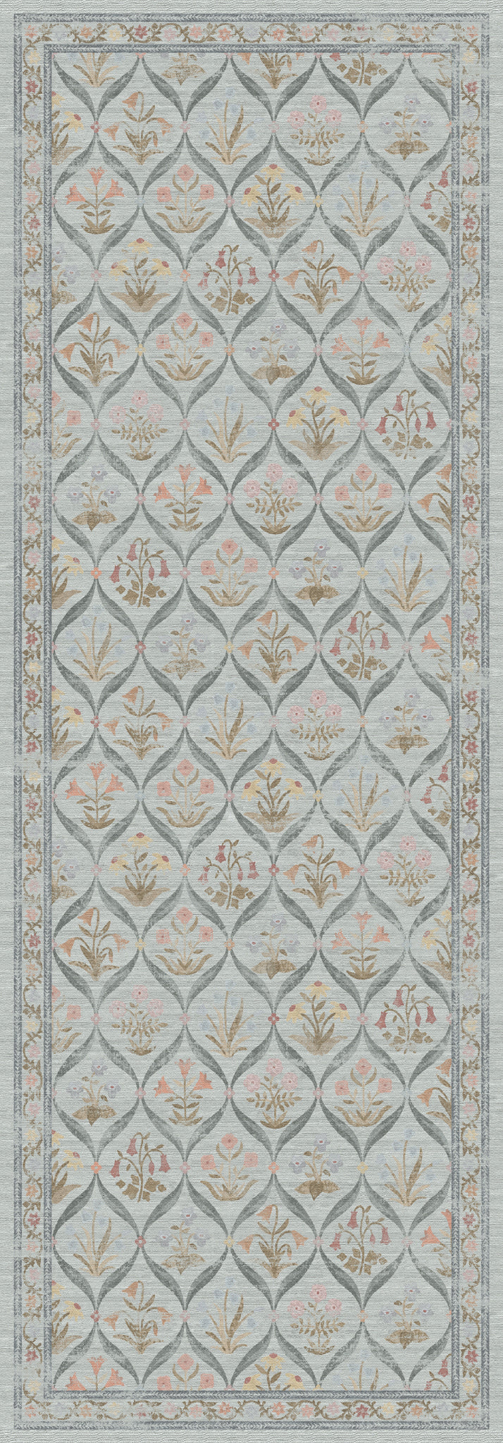 Claire Vintage-Blumenteppich