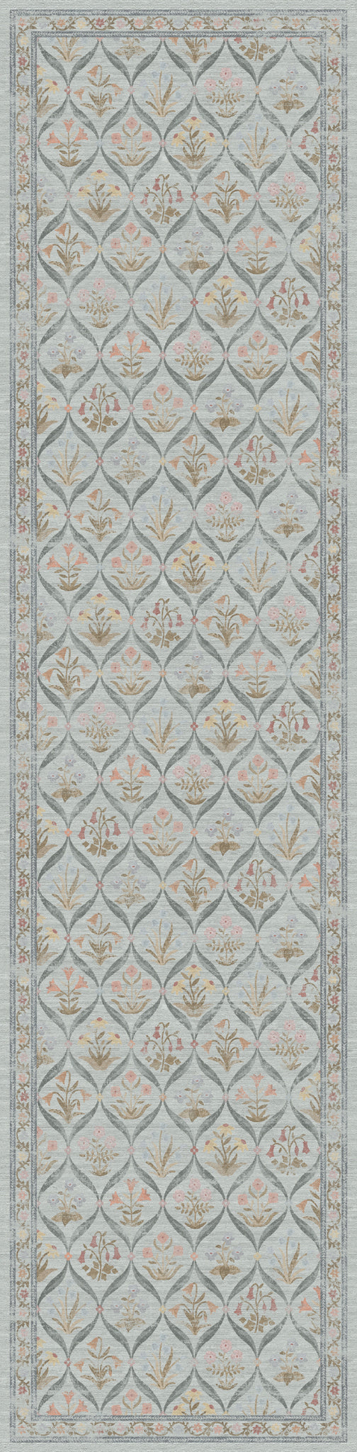 Claire Vintage-Blumenteppich