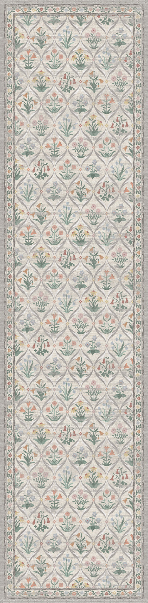 Claire Vintage-Blumenteppich