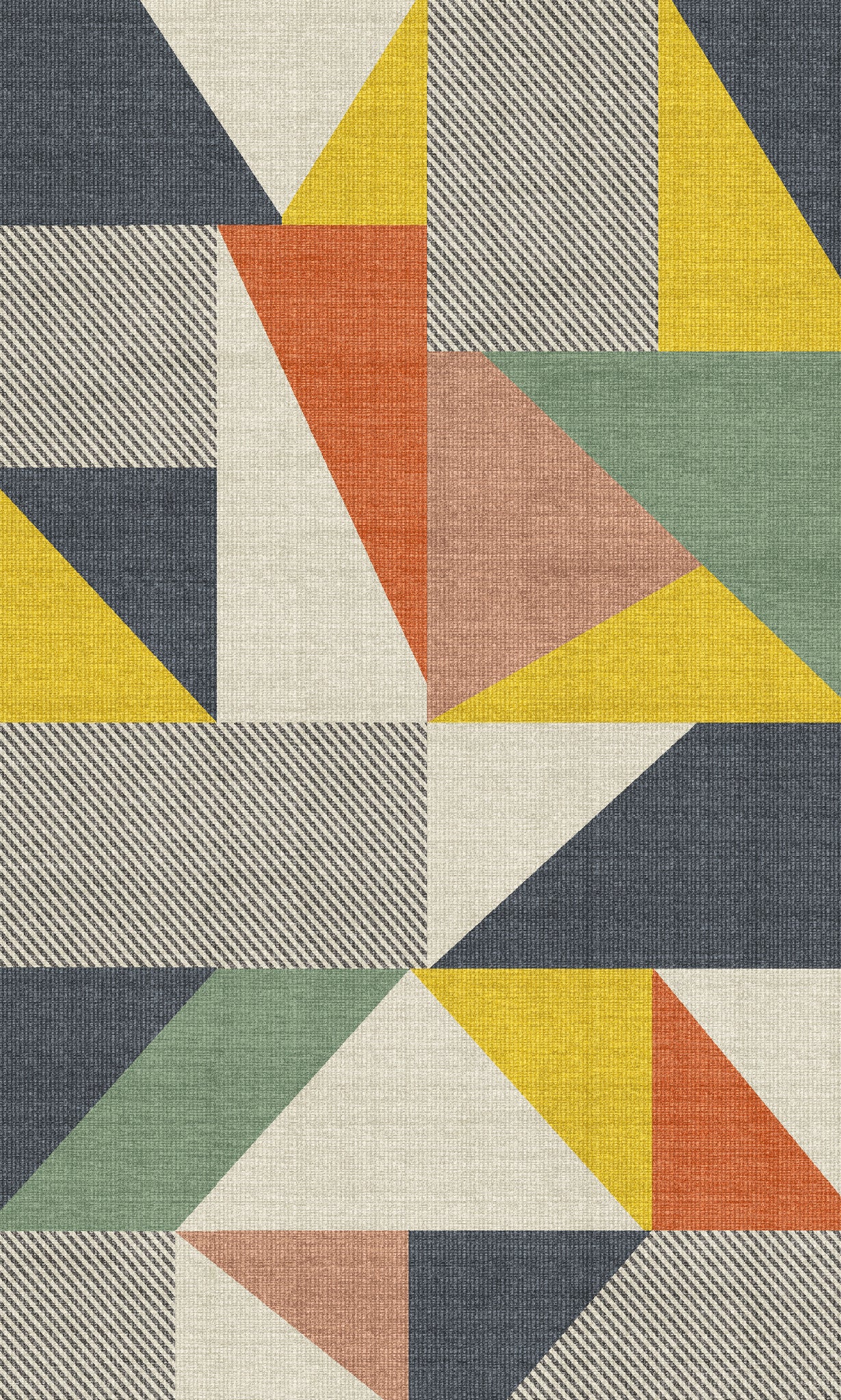 Jules Tappeto geometrico audace