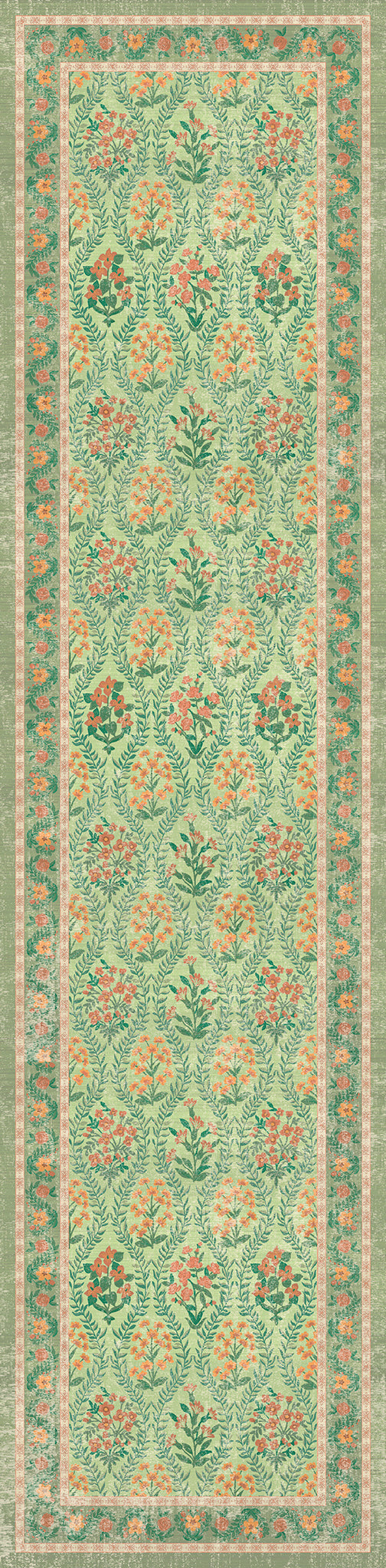 Nolia Винтидж килим с флорални мотиви