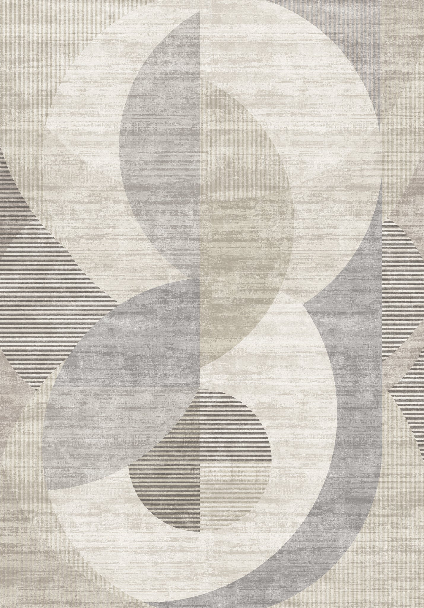 Iver Abstract Geometrisch Vloerkleed