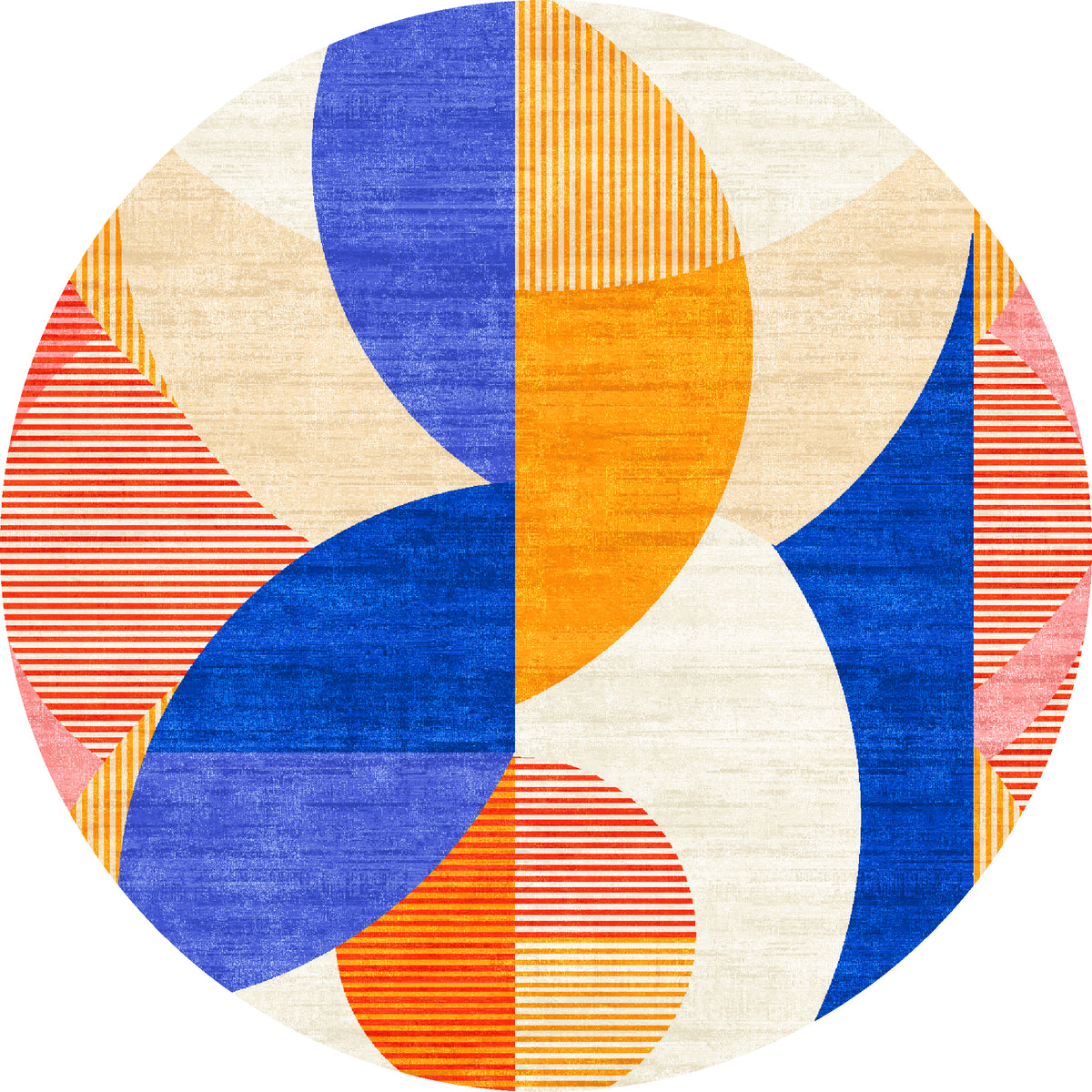 Iver Abstract Geometrisch Vloerkleed