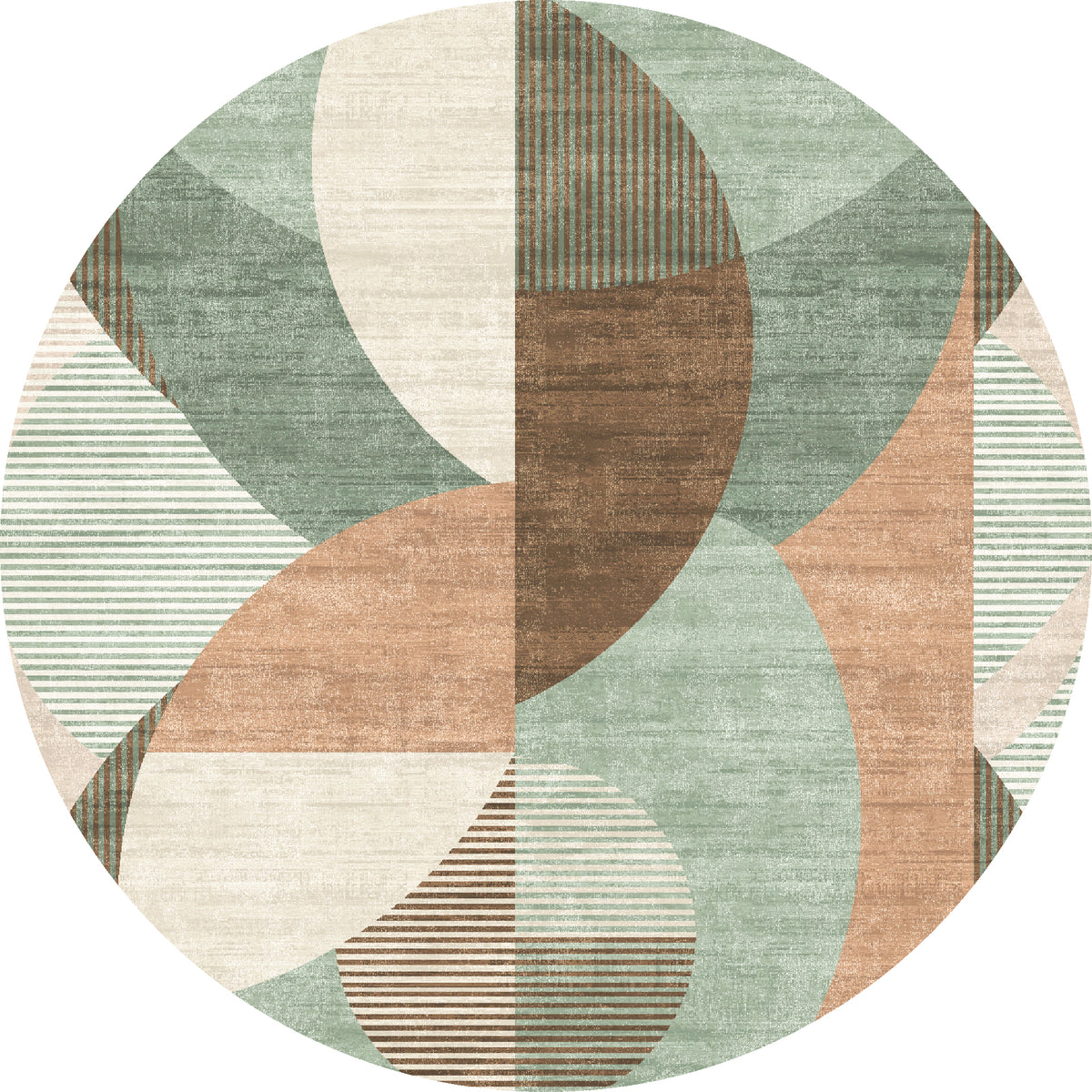 Iver Abstract Geometrisch Vloerkleed